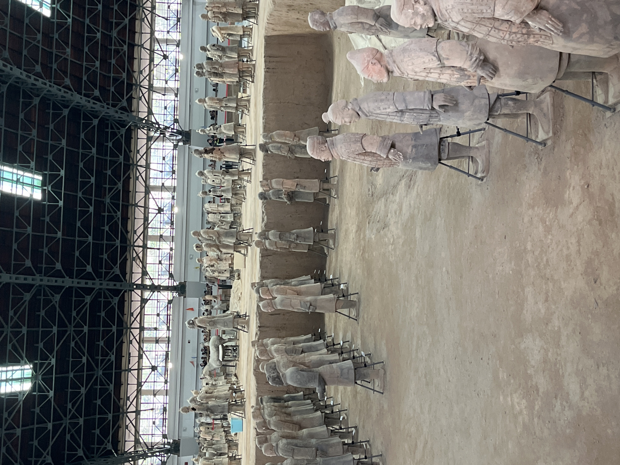 Xi'an's Terracotta Army pits and city streets