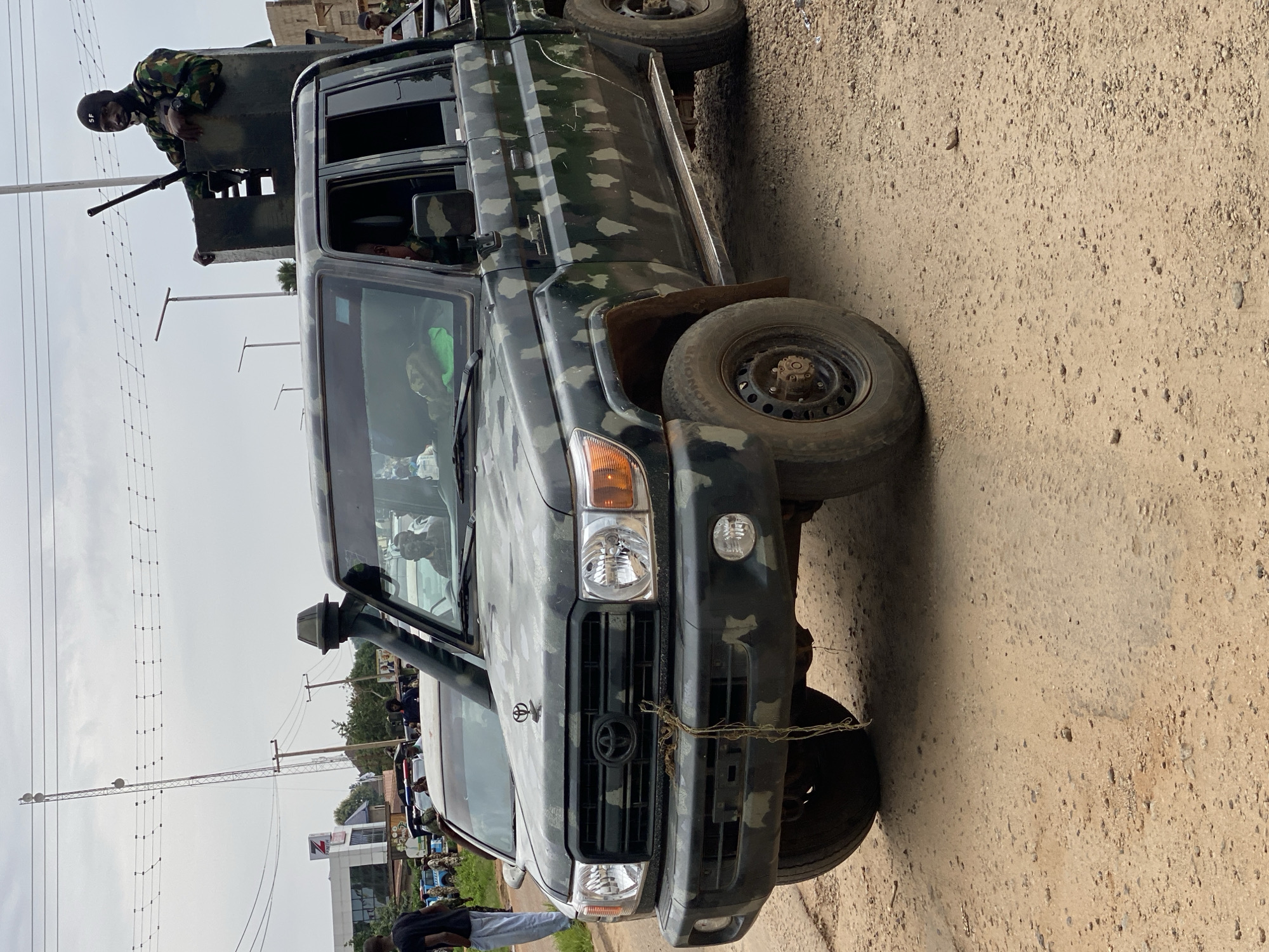 Military presence documented in Maigizo, Nigeria