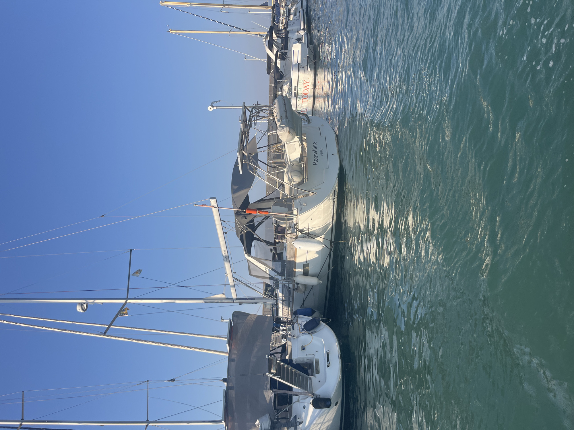 Boat day prep at Polis Chrysochous marina, Cyprus