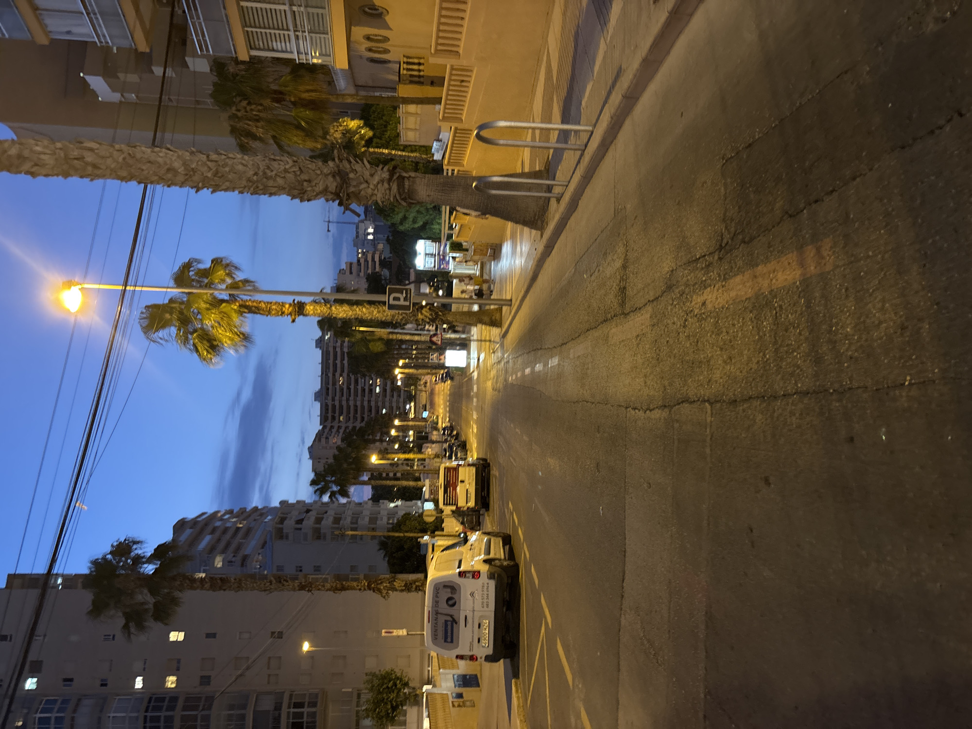 Dusk stroll around Calp with Peñón de Ifach in the backdrop