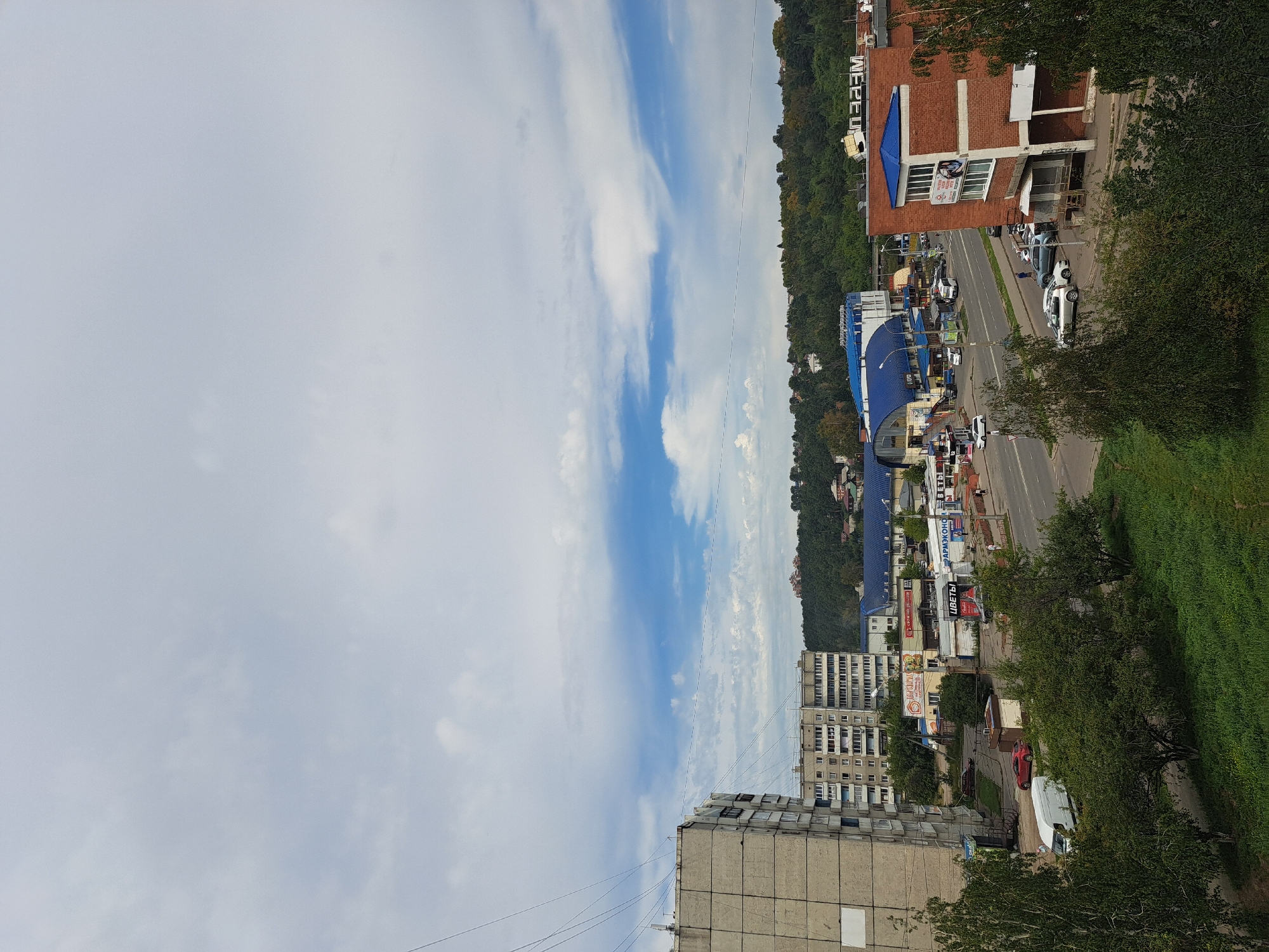 Quiet weekday morning across a few Irkutsk neighborhoods