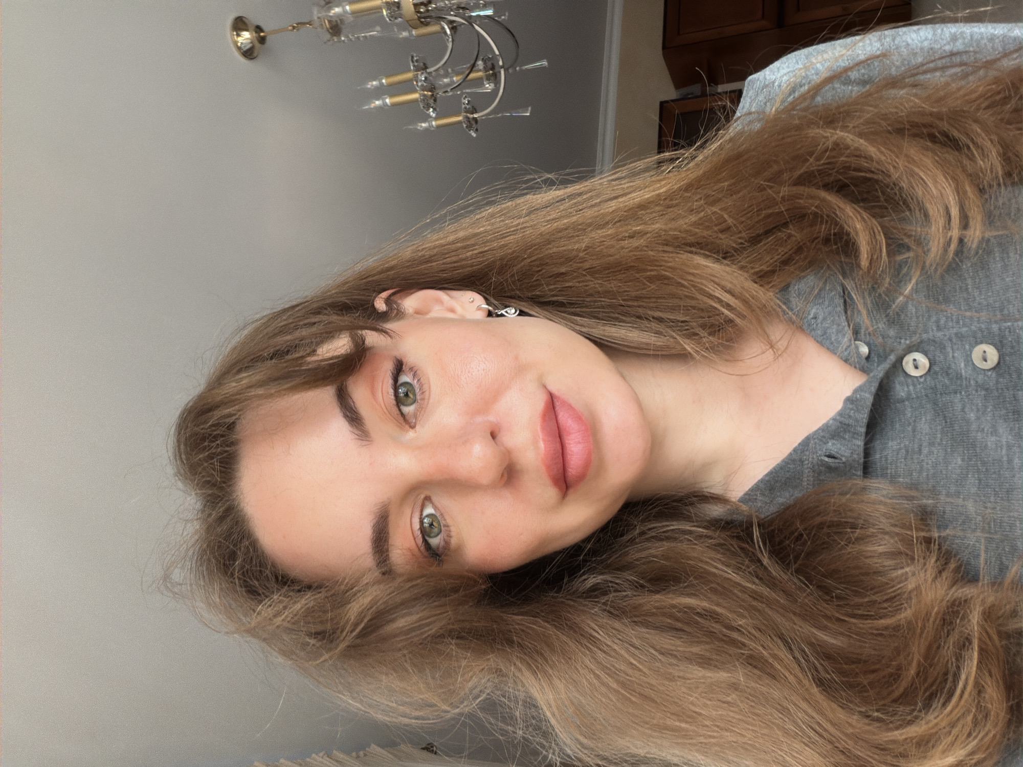 Woman poses for portrait photos in Khimki
