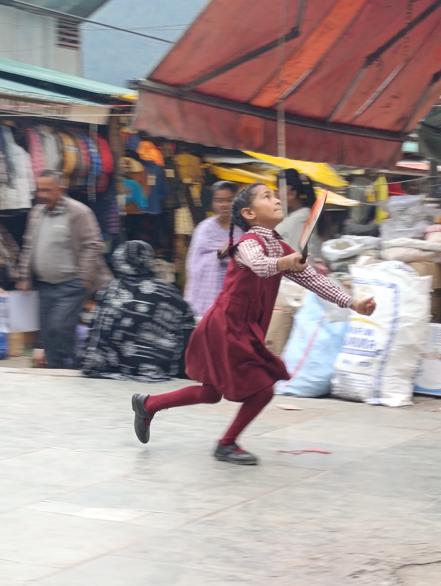 Morning scenes from Manali's market streets, June 2026