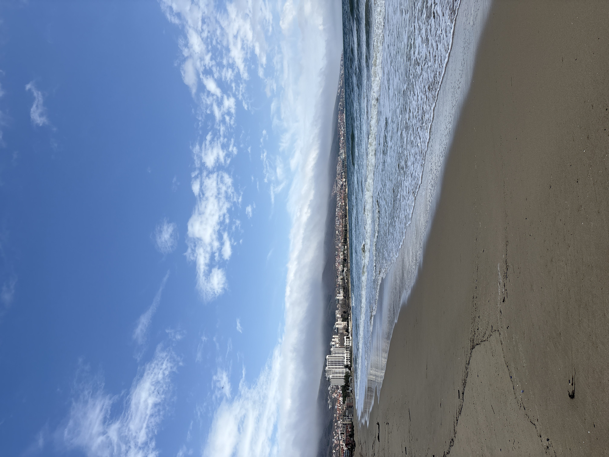 Beach scenes captured at Nesebar, Bulgaria coastline