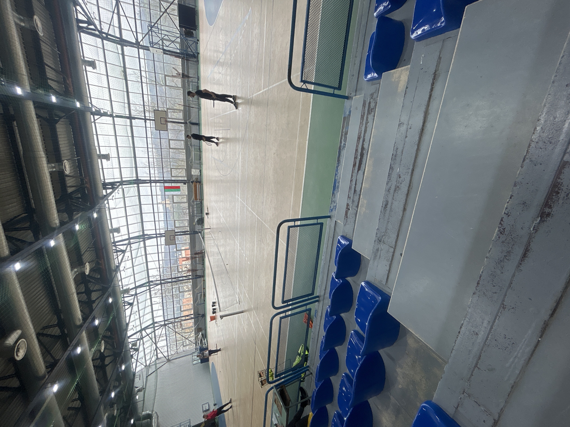 Indoor sports hall documented in Veliko Tarnovo, Bulgaria