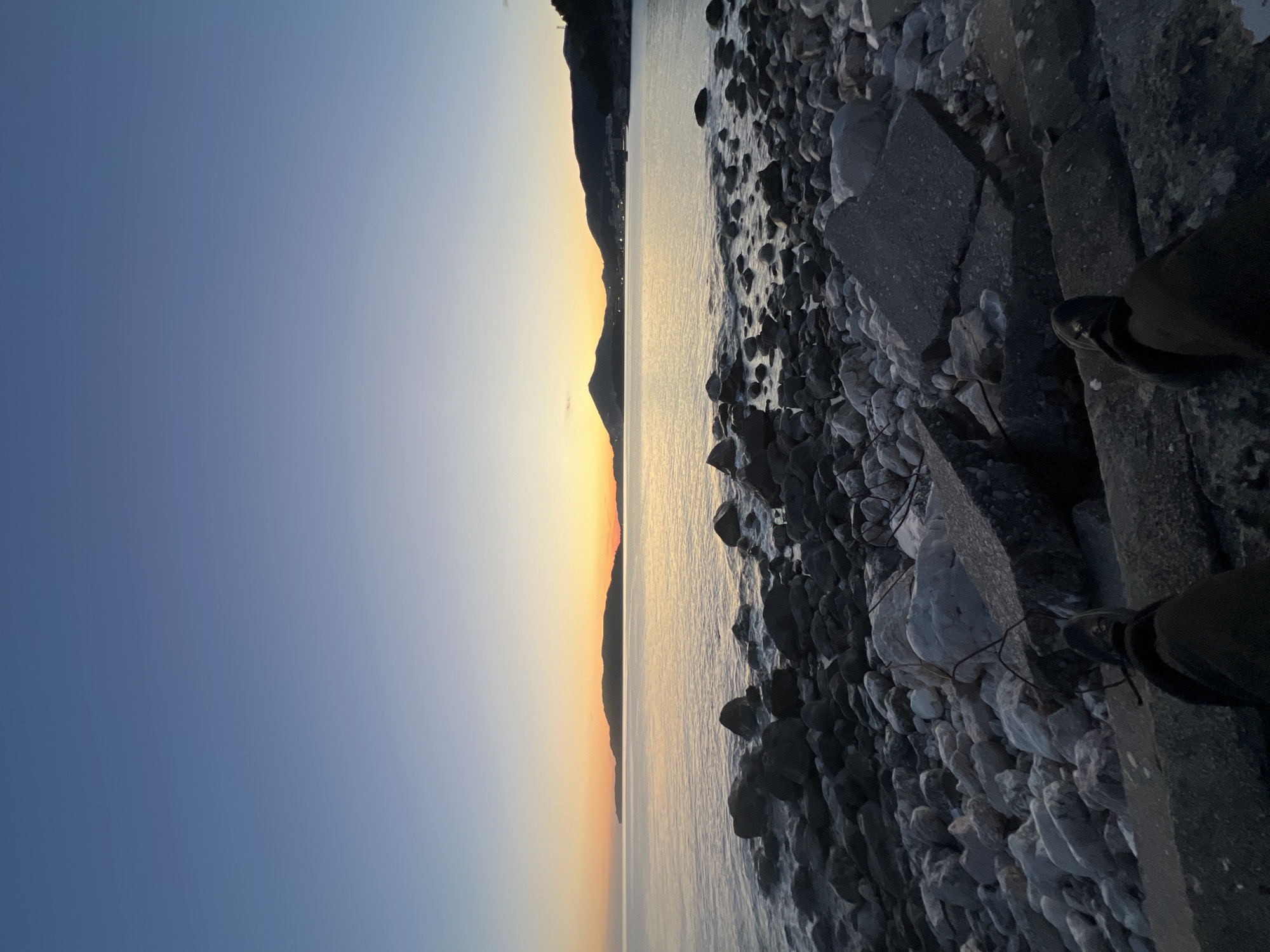 Coastal Montenegro evening: music, skincare, sports, sunset moments