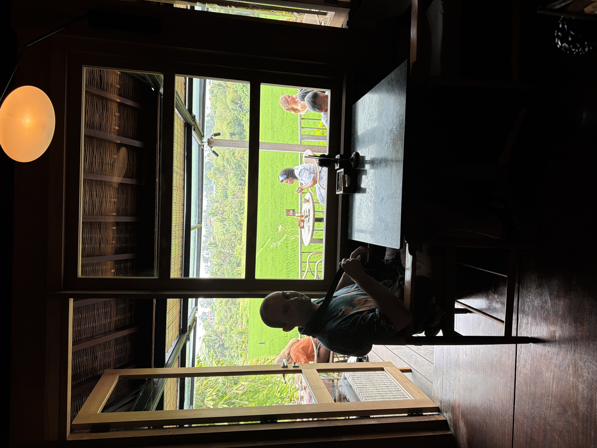Laid-back cafe stop in Sukawati, Bali, dog included