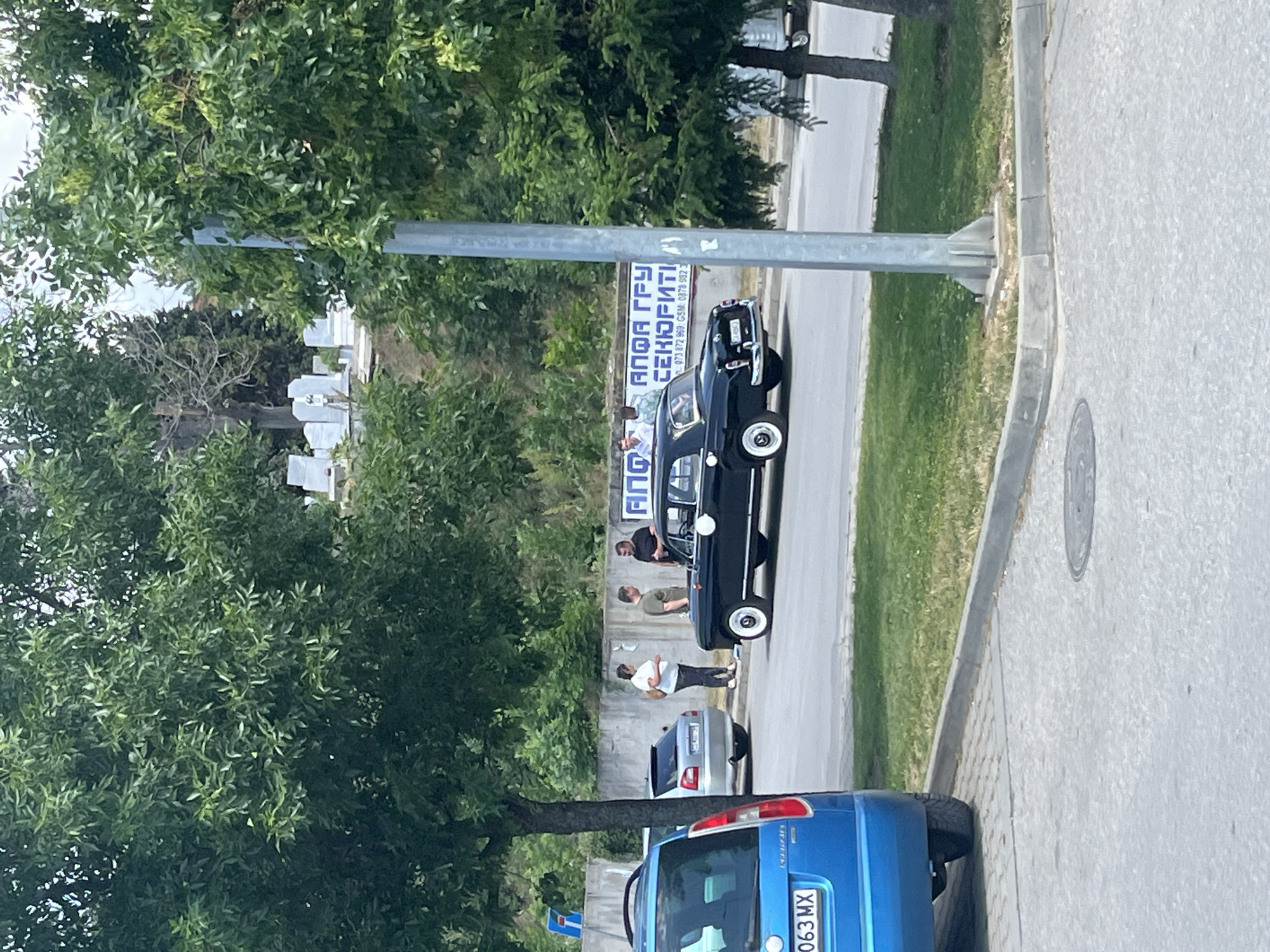 Blue car spotted in Blagoevgrad, Bulgaria