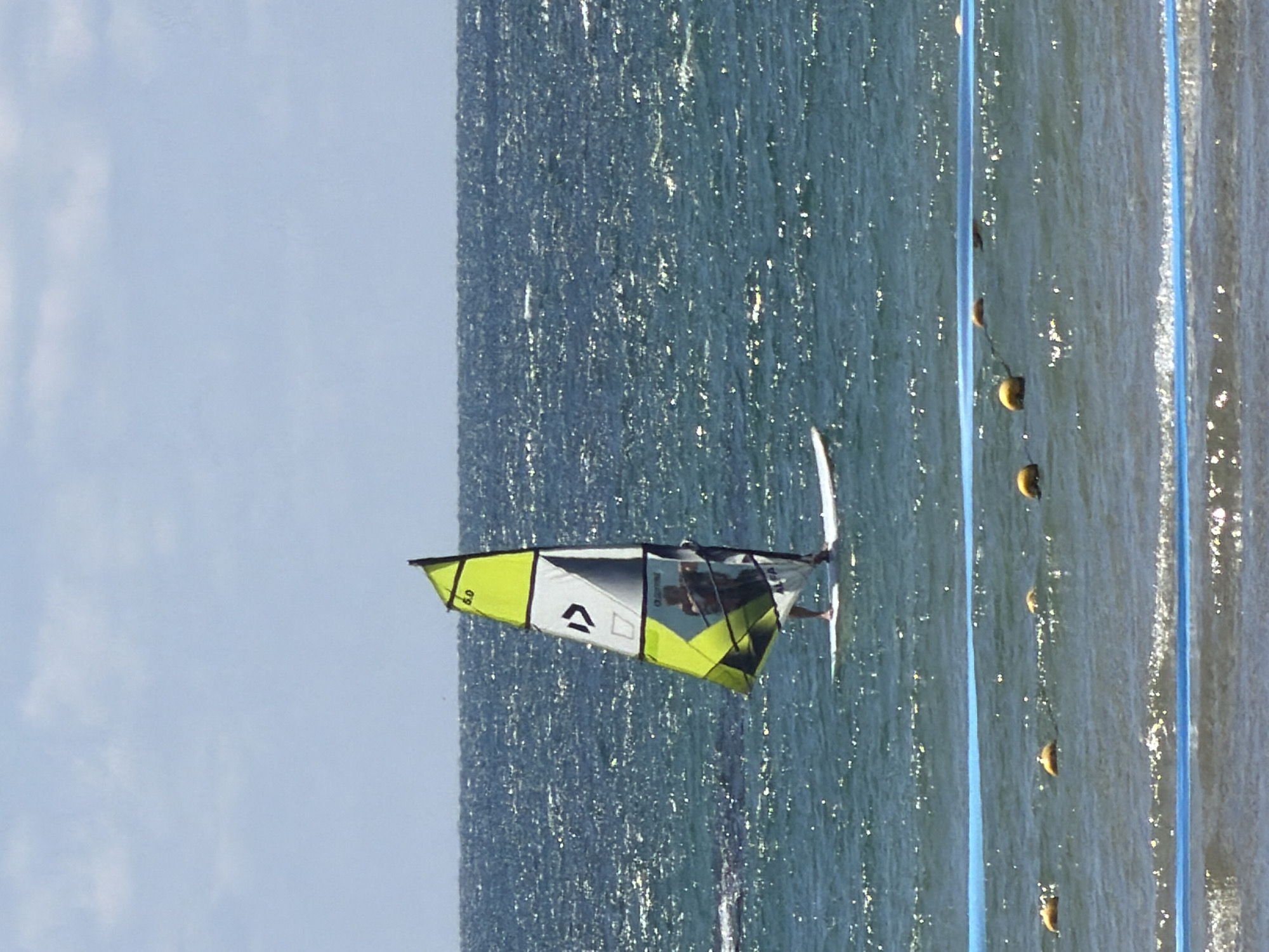 Sailing activity spotted off Tel Aviv coast in choppy seas