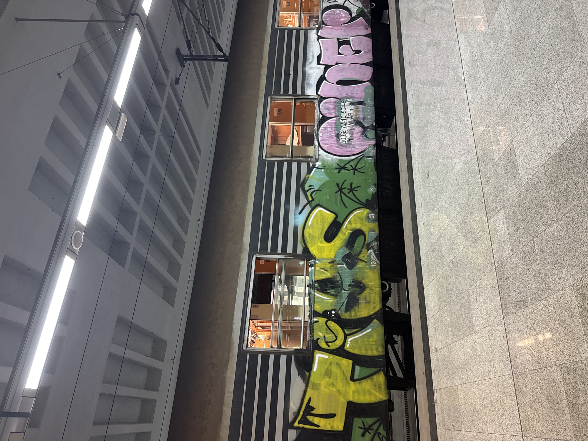 Morning traveler moves through Belgrade station and airport