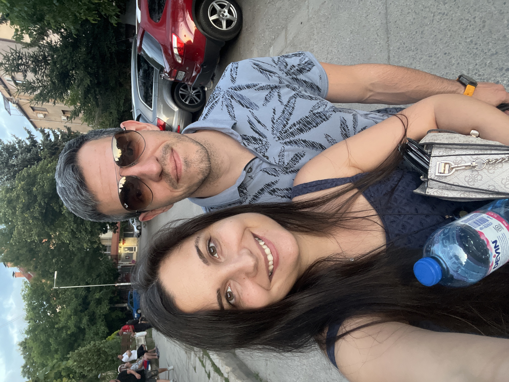 Street selfies and a #GuiltyPleasures tag in Sofia