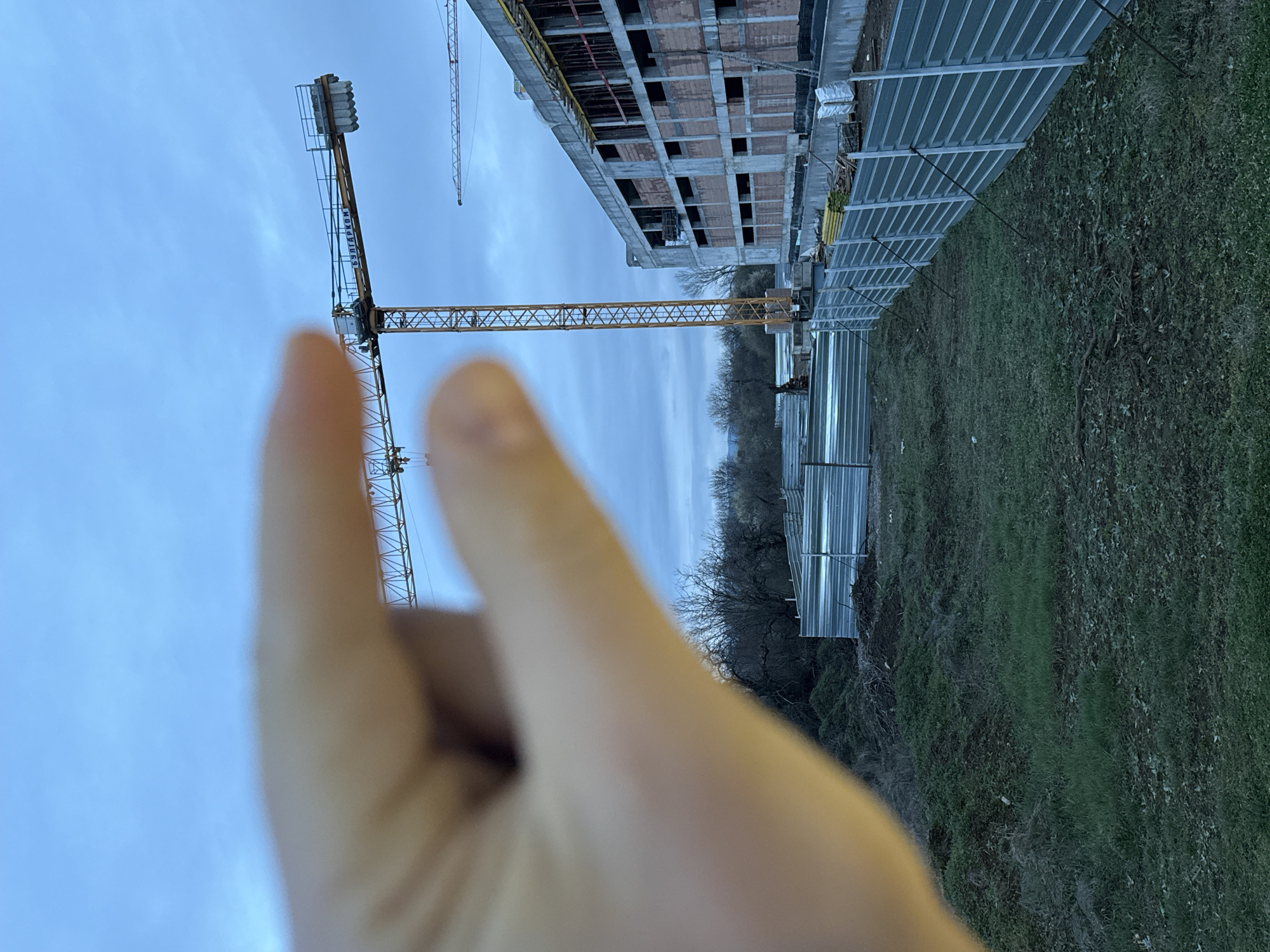 Construction activity and infrastructure documented in Pancharevo, Bulgaria