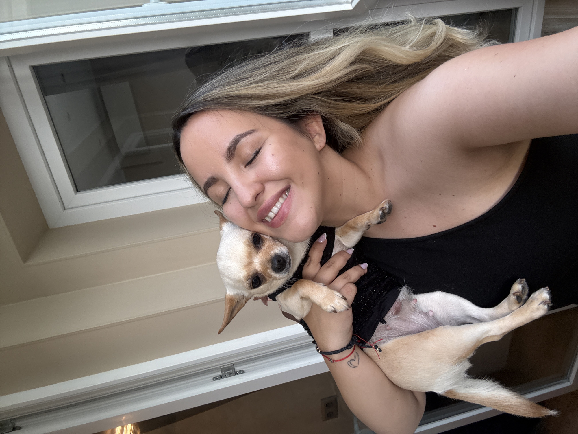 Sofia resident documents quiet afternoon with pets and home views