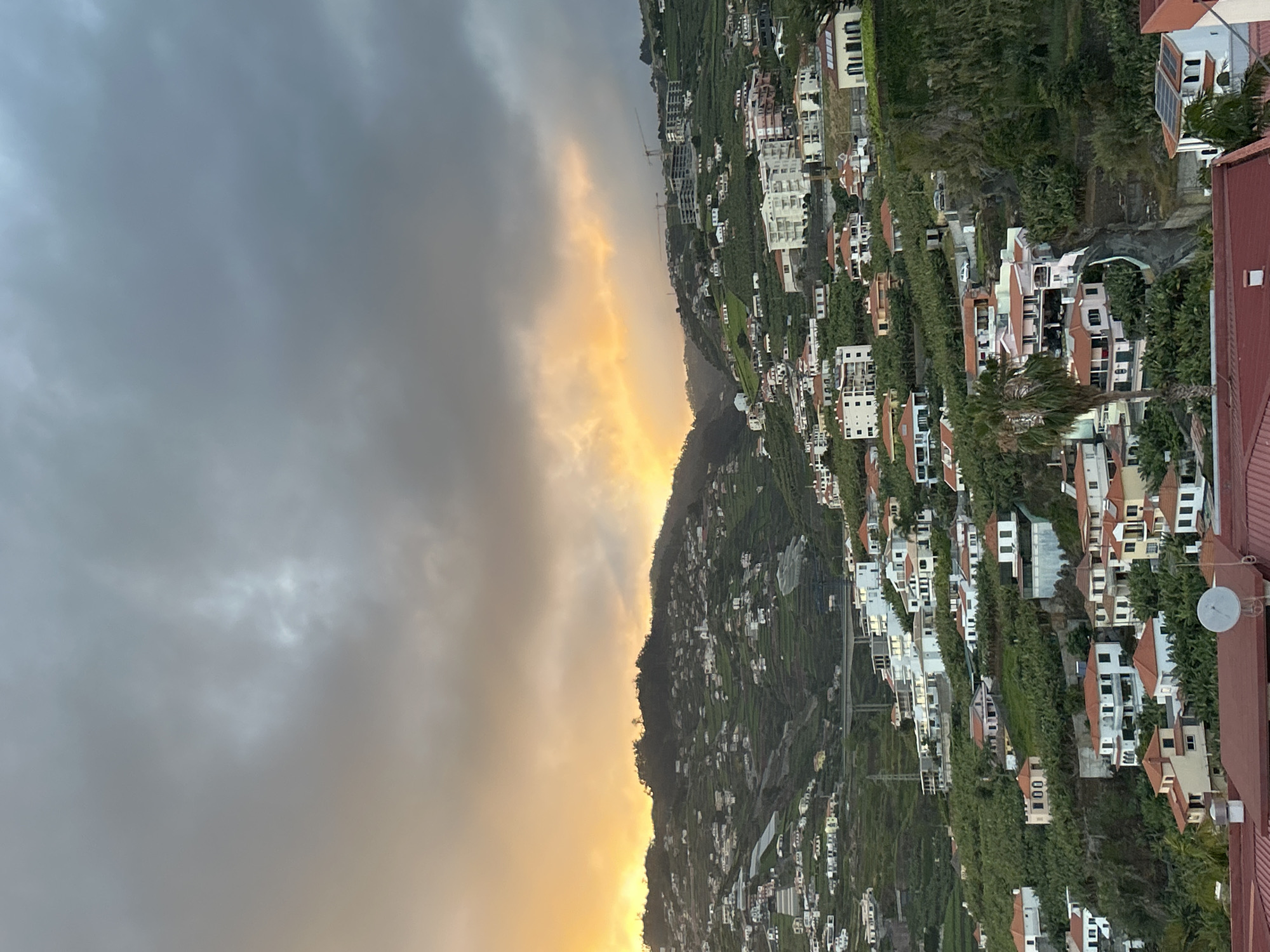 Evening scenes captured across Câmara de Lobos, Portugal