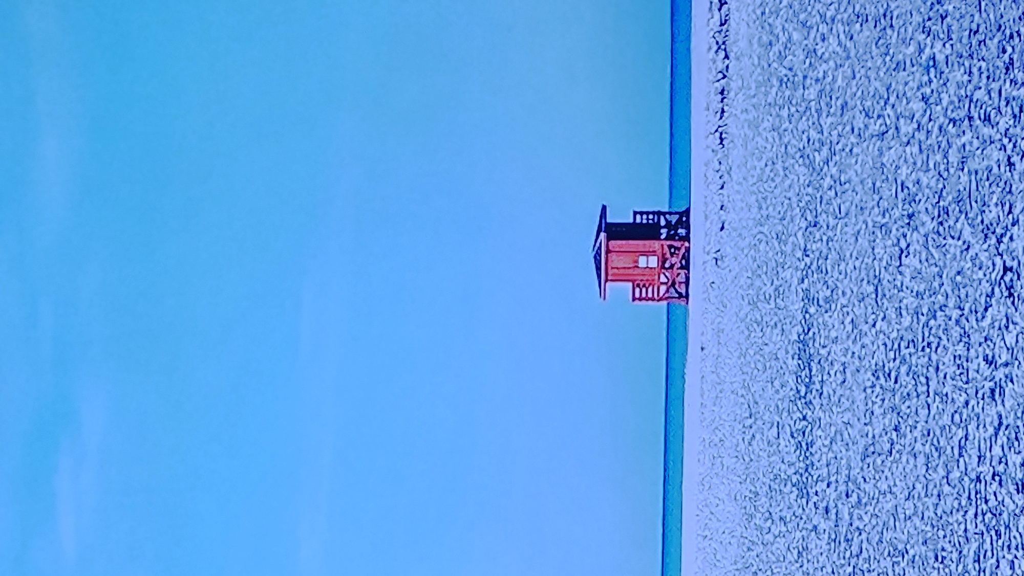 Mixed visual collection: beach scenes, mountain landscapes, and everyday objects