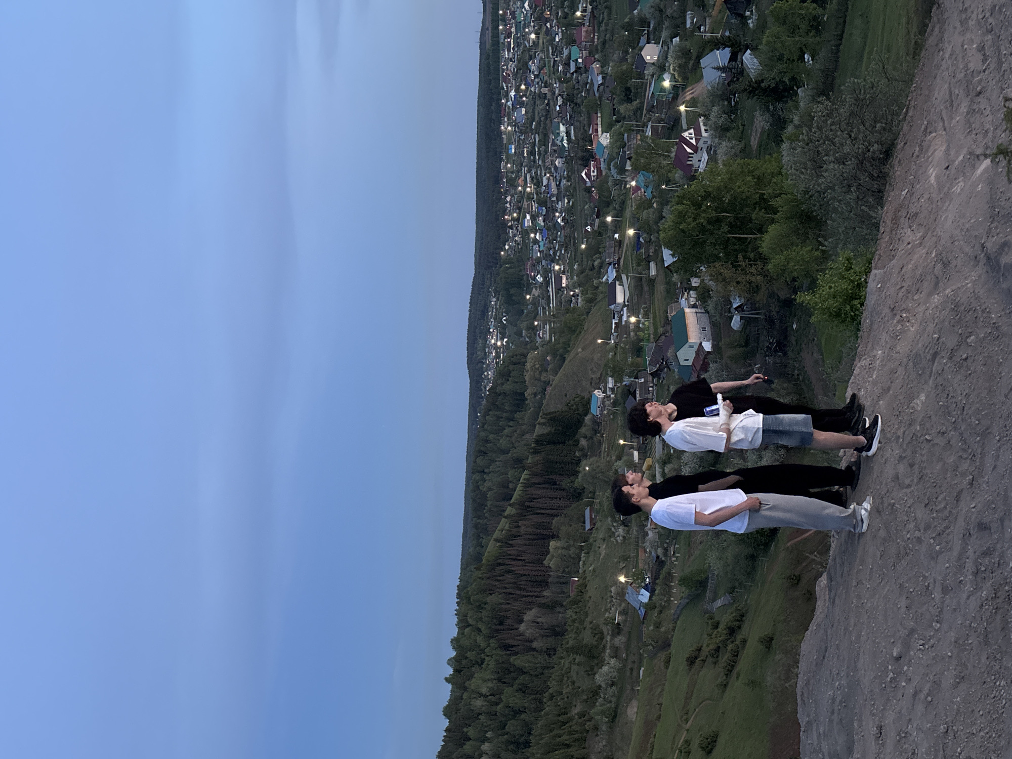 Sunset scenes captured across Ольховка, Russia during evening hours