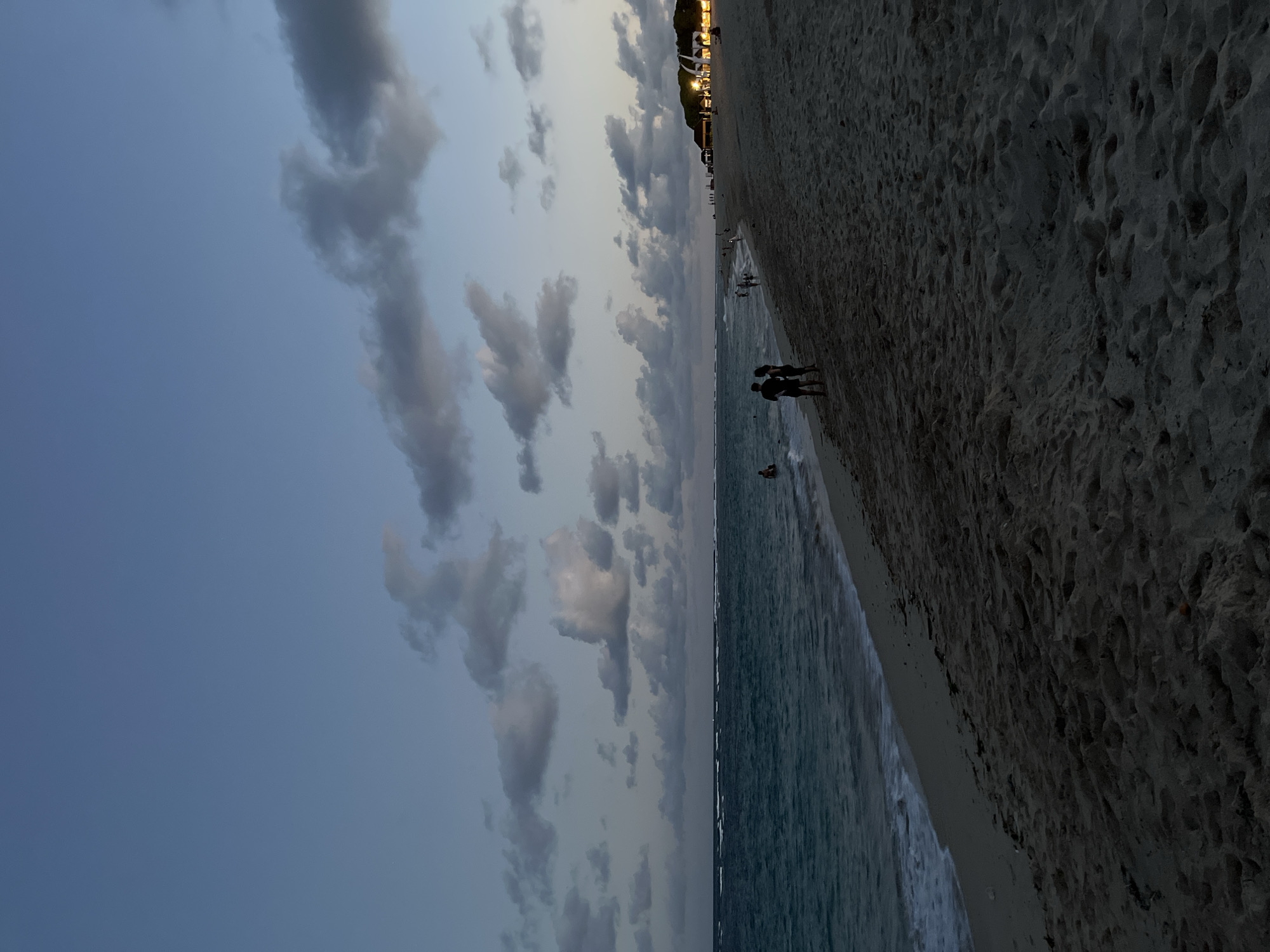 Evening Beach Visit Documented in Kuta Selatan, Indonesia