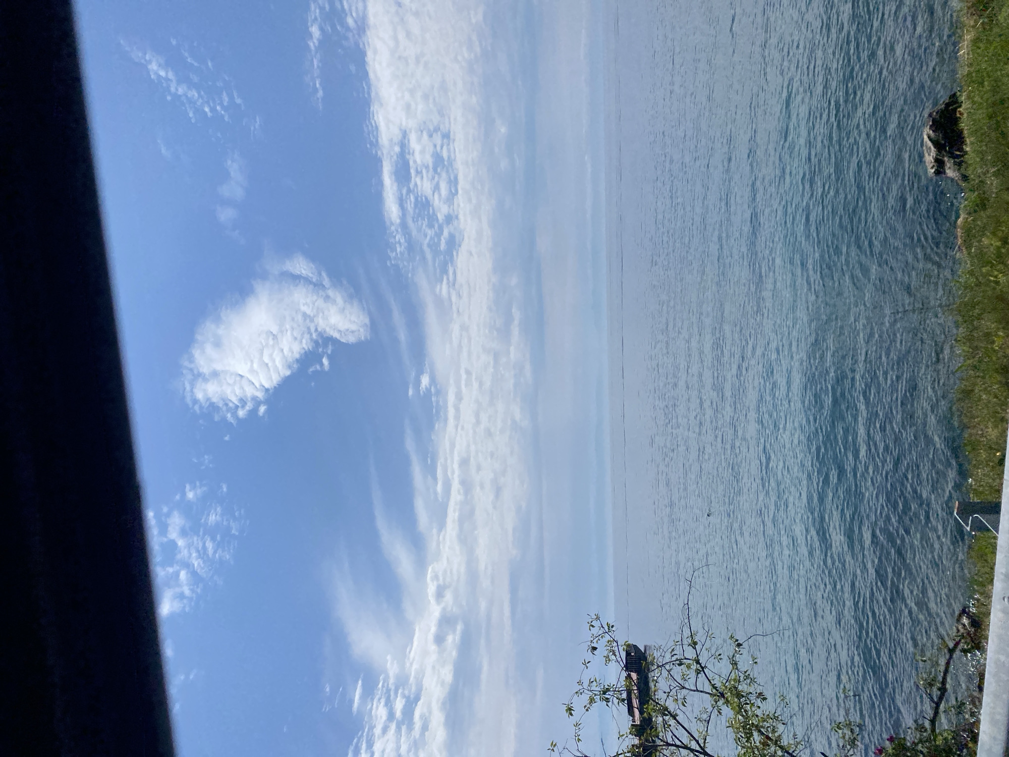 Shoreline views along Lake Baikal in Listvyanka