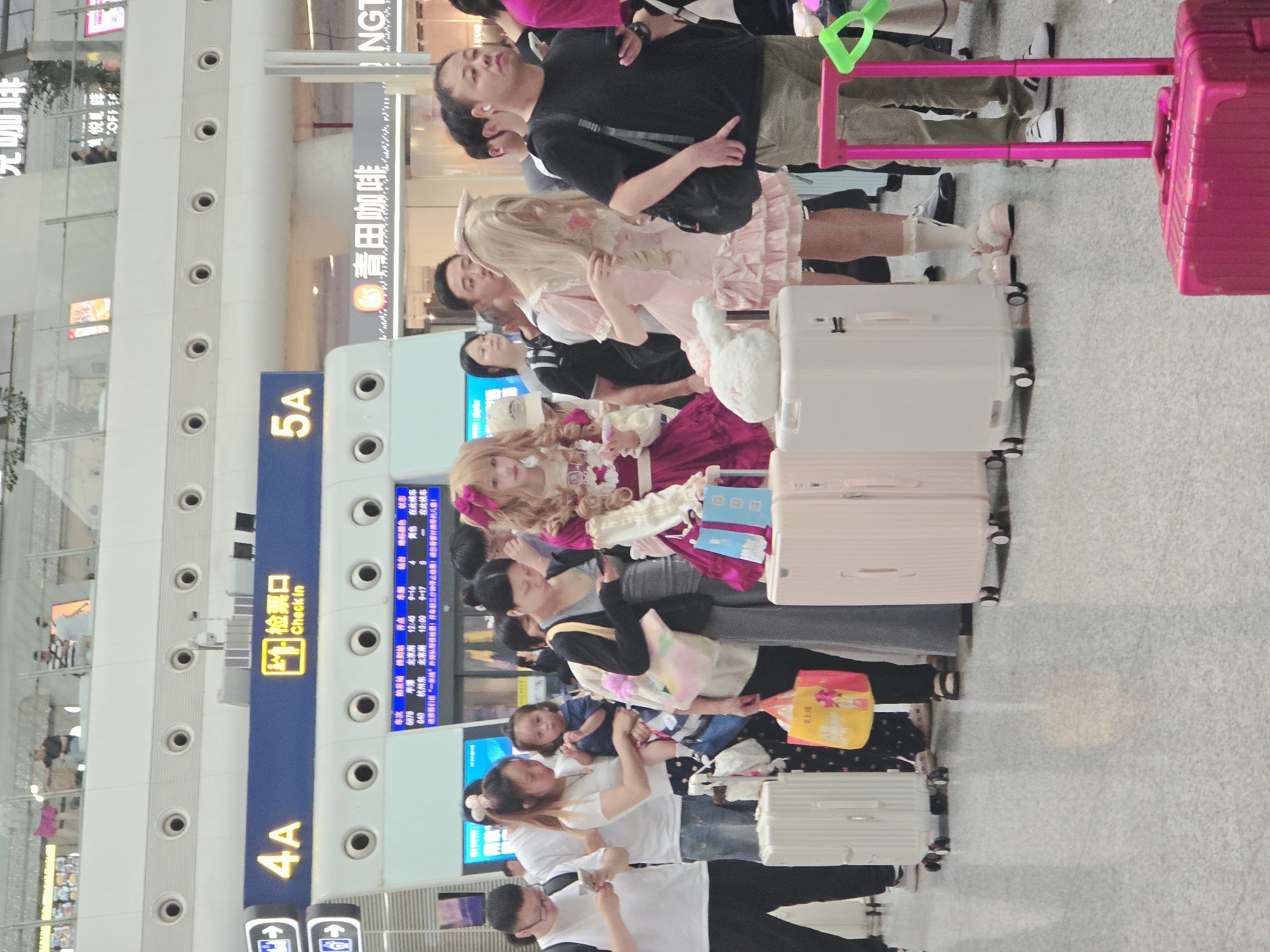 Packed morning rush at Hangzhou's main transit hub