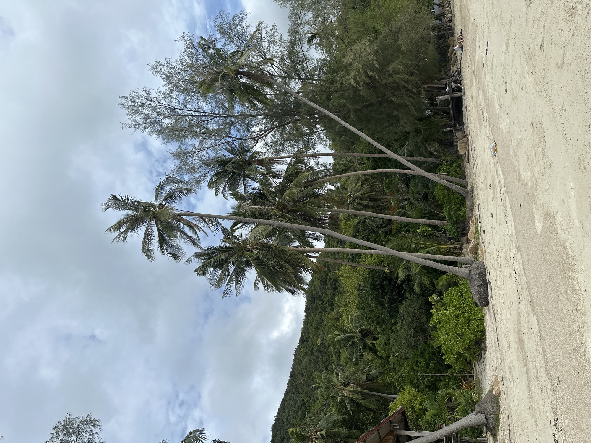 Laid-back beach morning on Ko Pha-ngan, Thailand