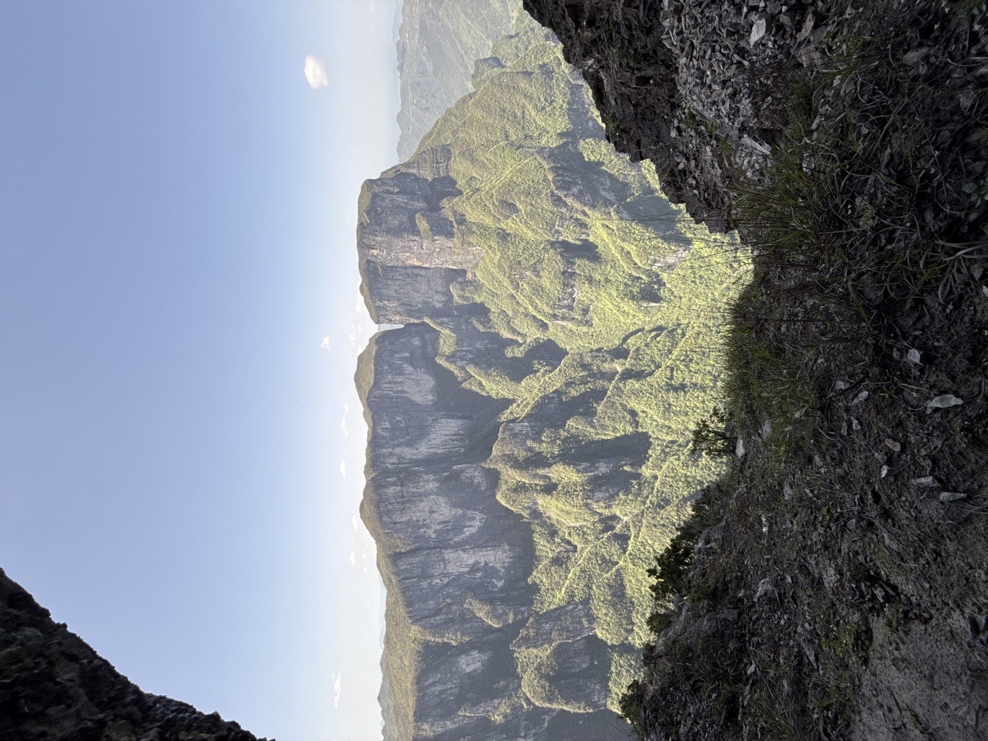 Mountain landscape documented in Yongding District, China
