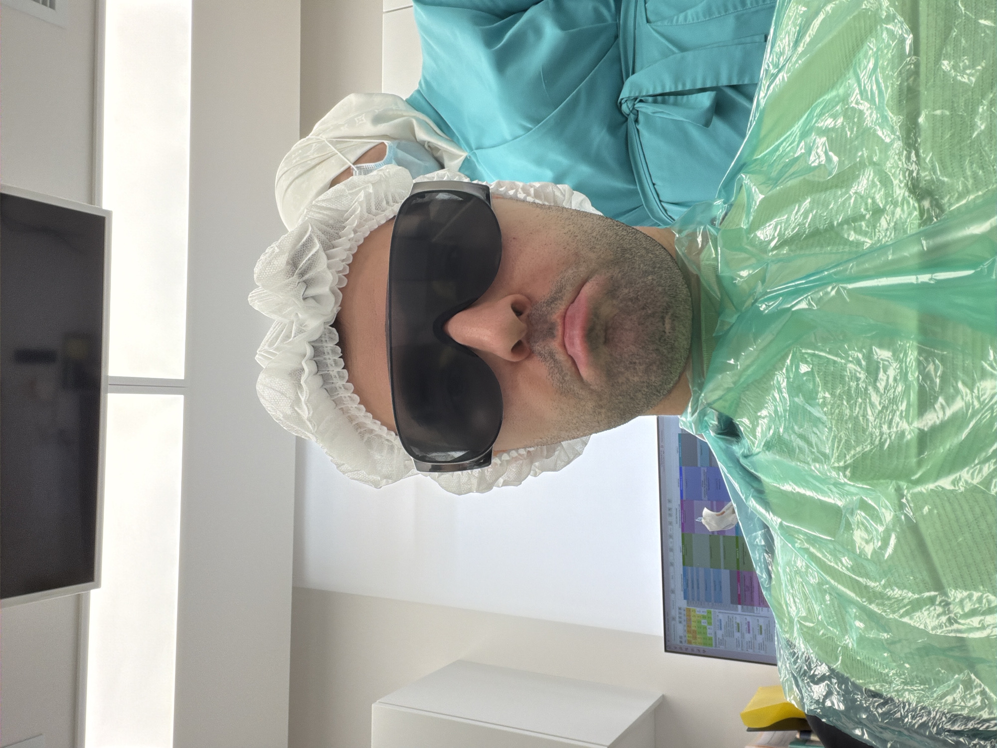 Patient documents dental visit in Krasnoyarsk clinic