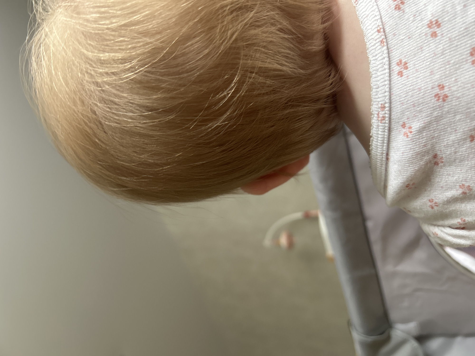 Morning moments with baby, cat, and cloudy skies