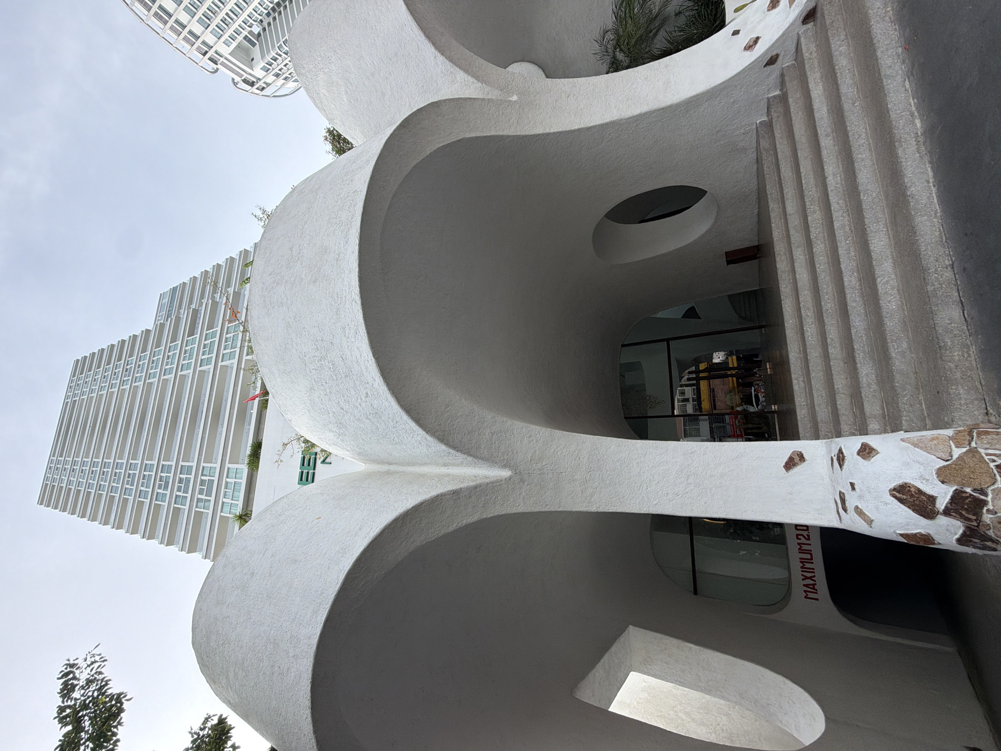 Tourist documents two-hour walking tour of Nha Trang Vietnam