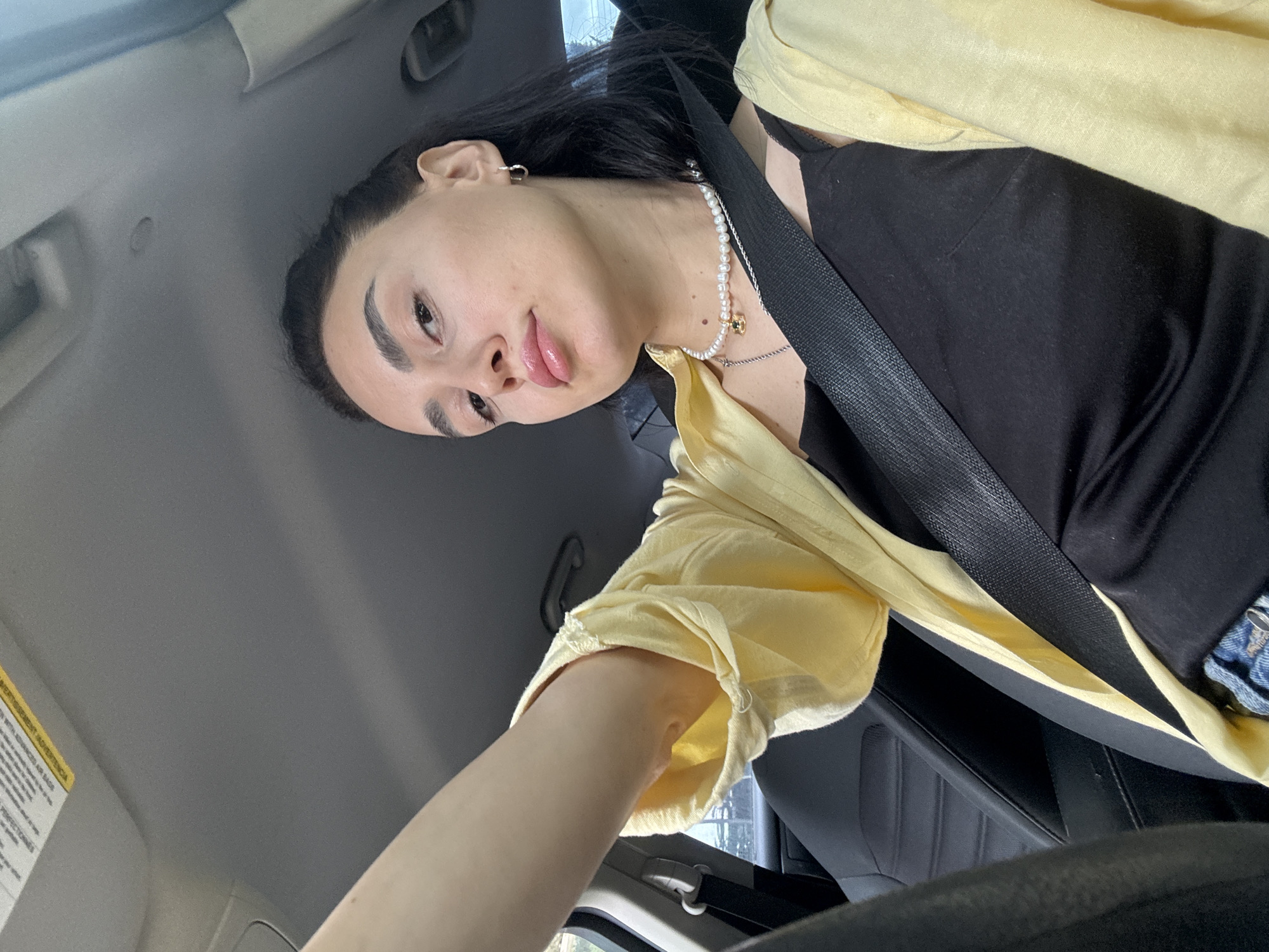 Driver spotted wearing seatbelt in Tbilisi vehicle early morning