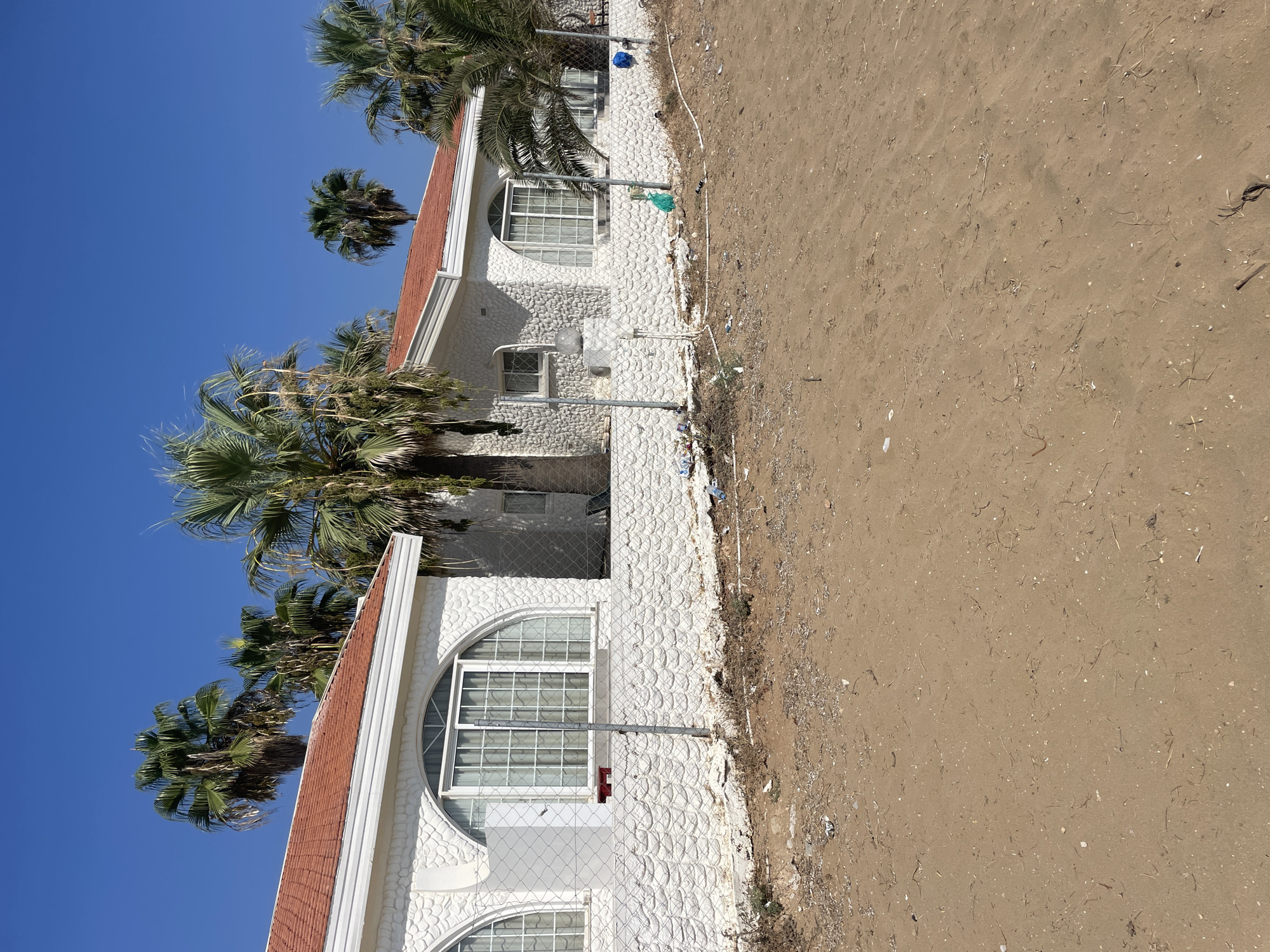 Beachside resort scenes along the Northern Cyprus coast