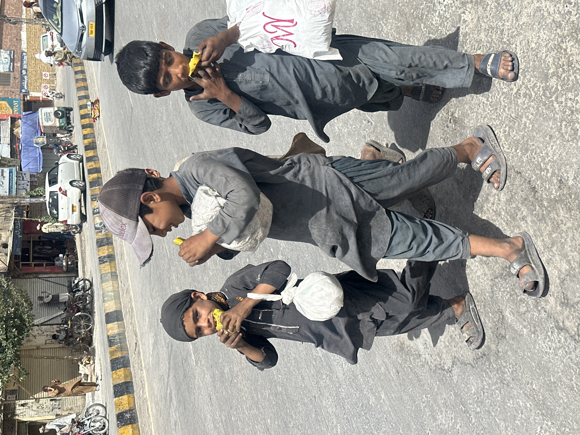 Daily street life documented across Quetta neighborhoods