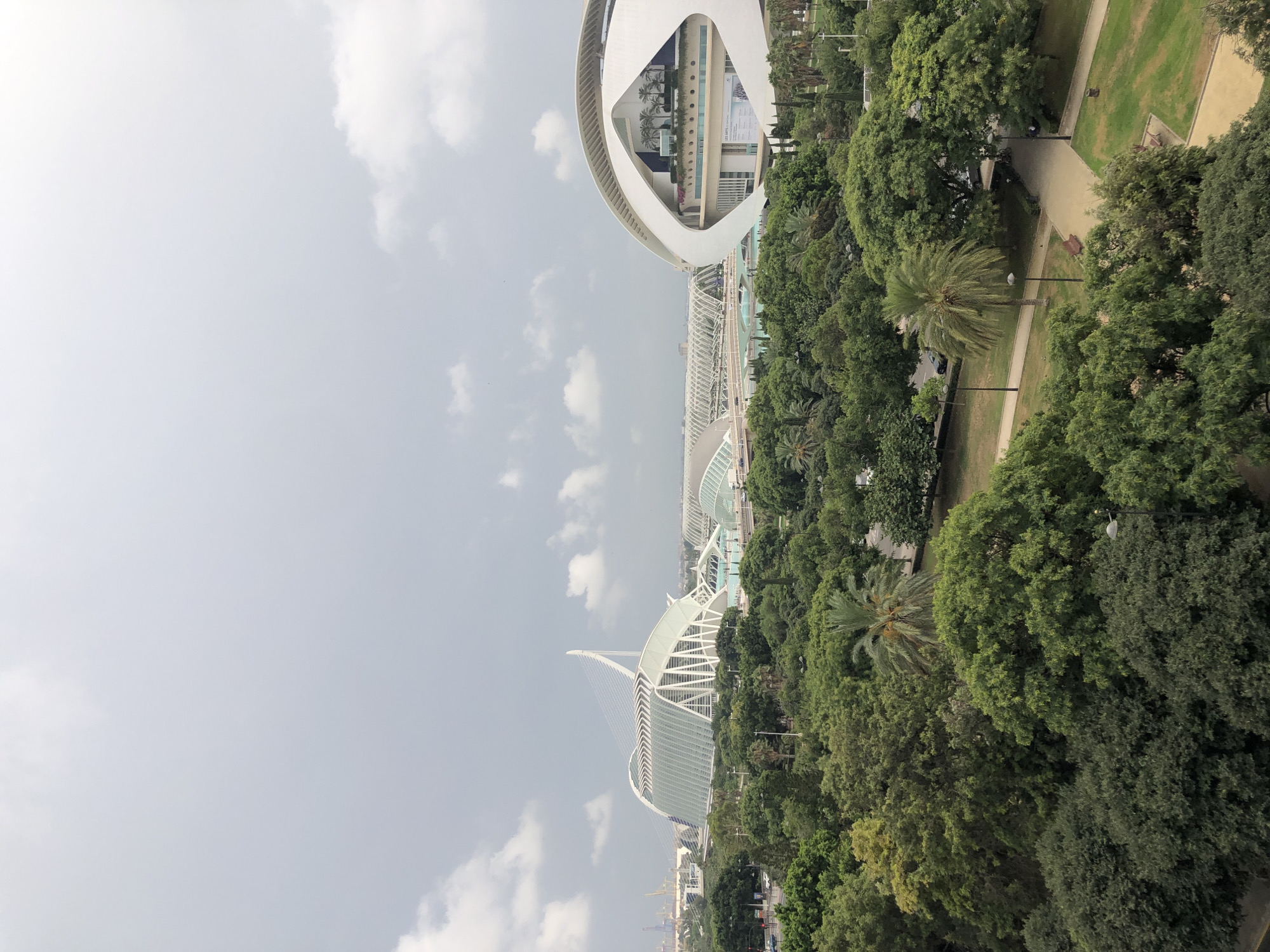 Valencia's City of Arts and Sciences from ground and air