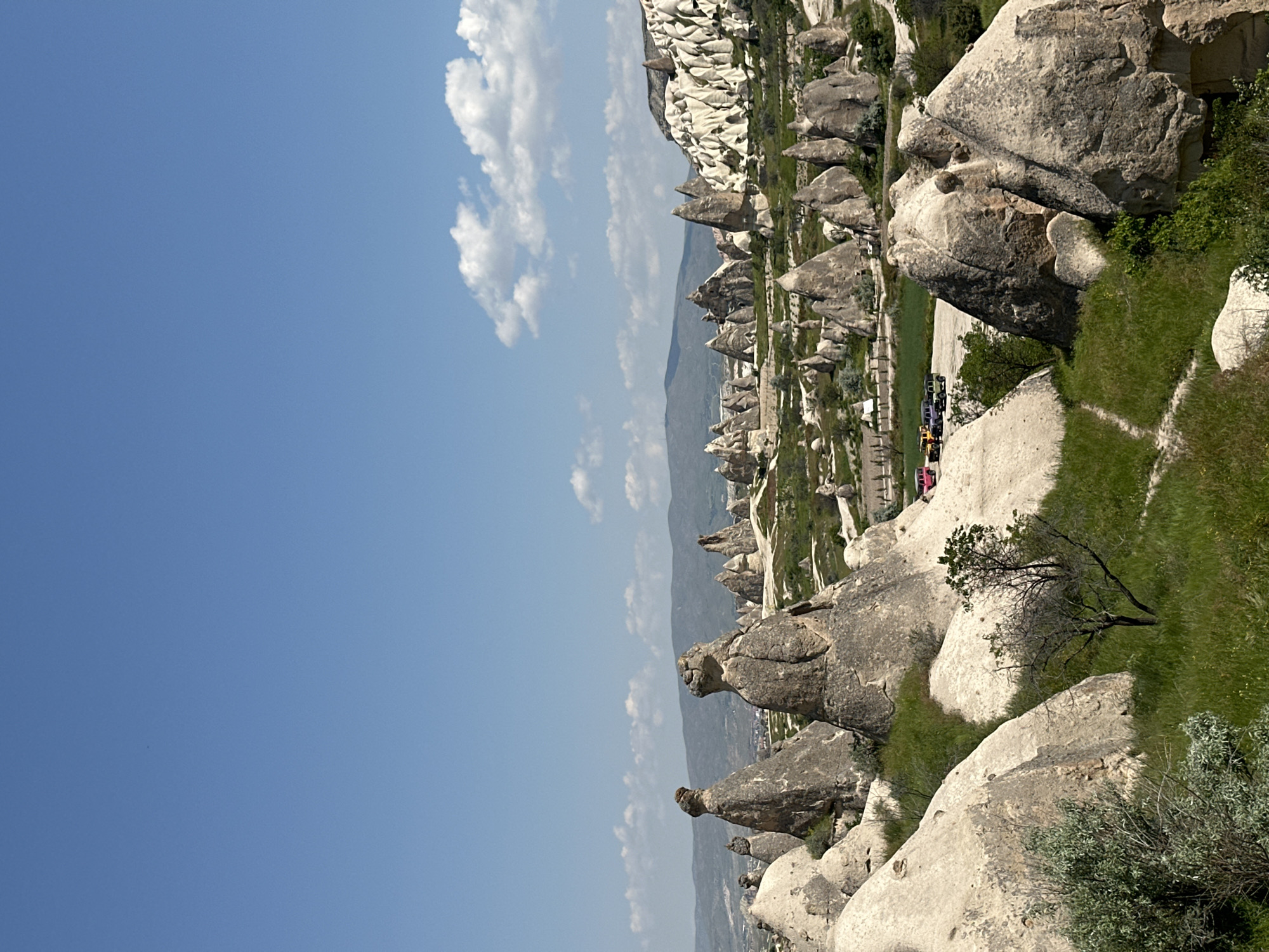 Clear morning views captured at Göreme's iconic rock formations