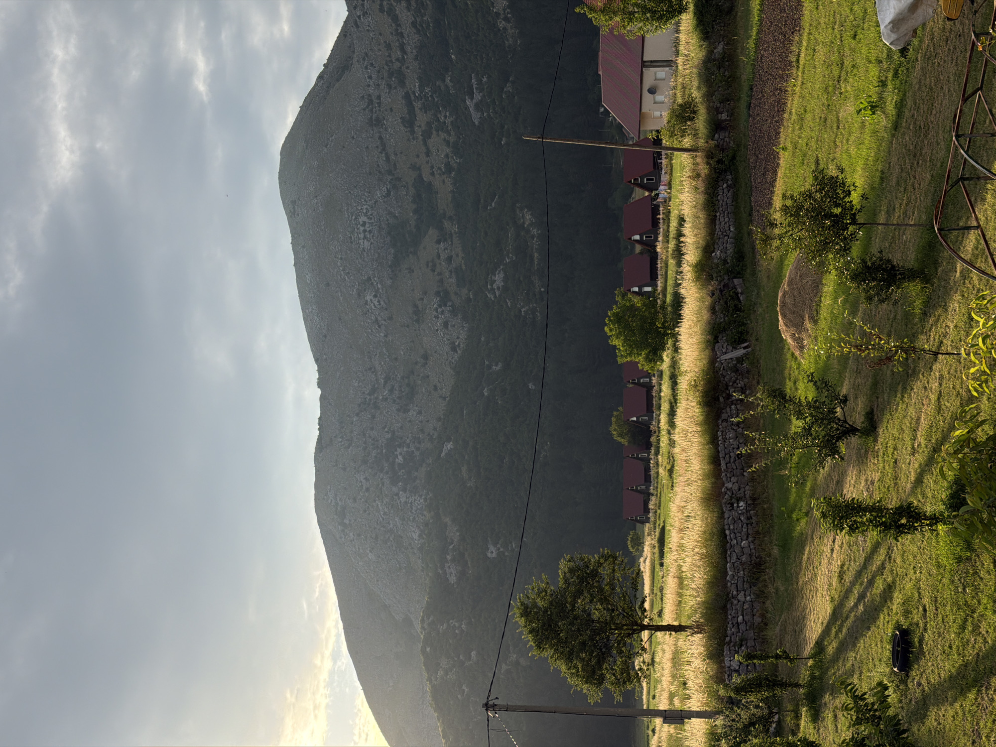 Afternoon stop in Njeguši, Montenegro's mountain village country