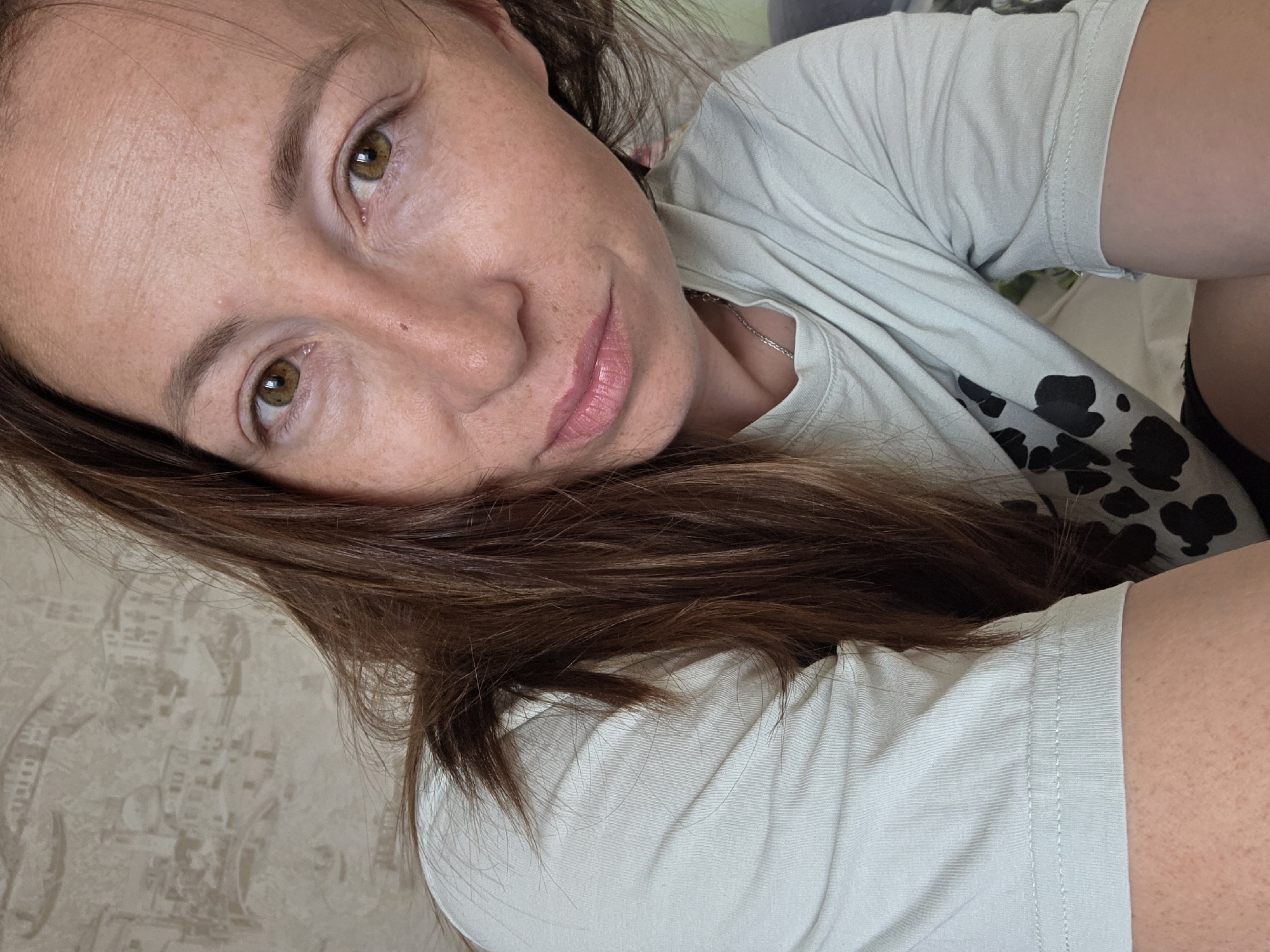 Russian Family Documents Afternoon With Pets and Watermelon