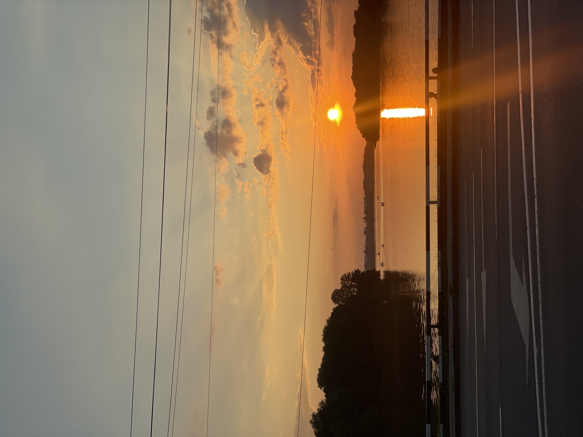 Sunset over the Southern Bug River, Khmelnytskyi