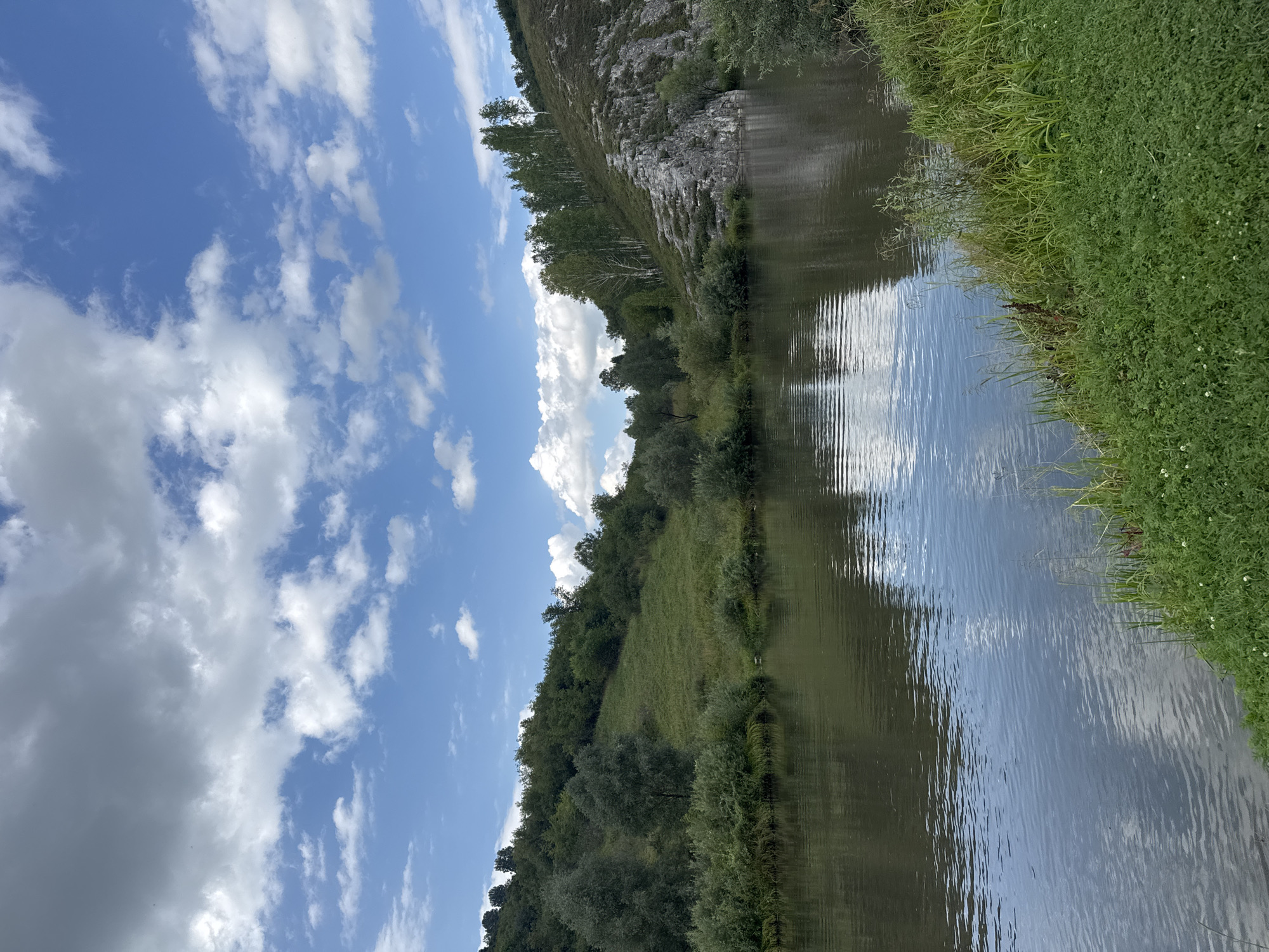 Road stop by a river valley in rural Altai