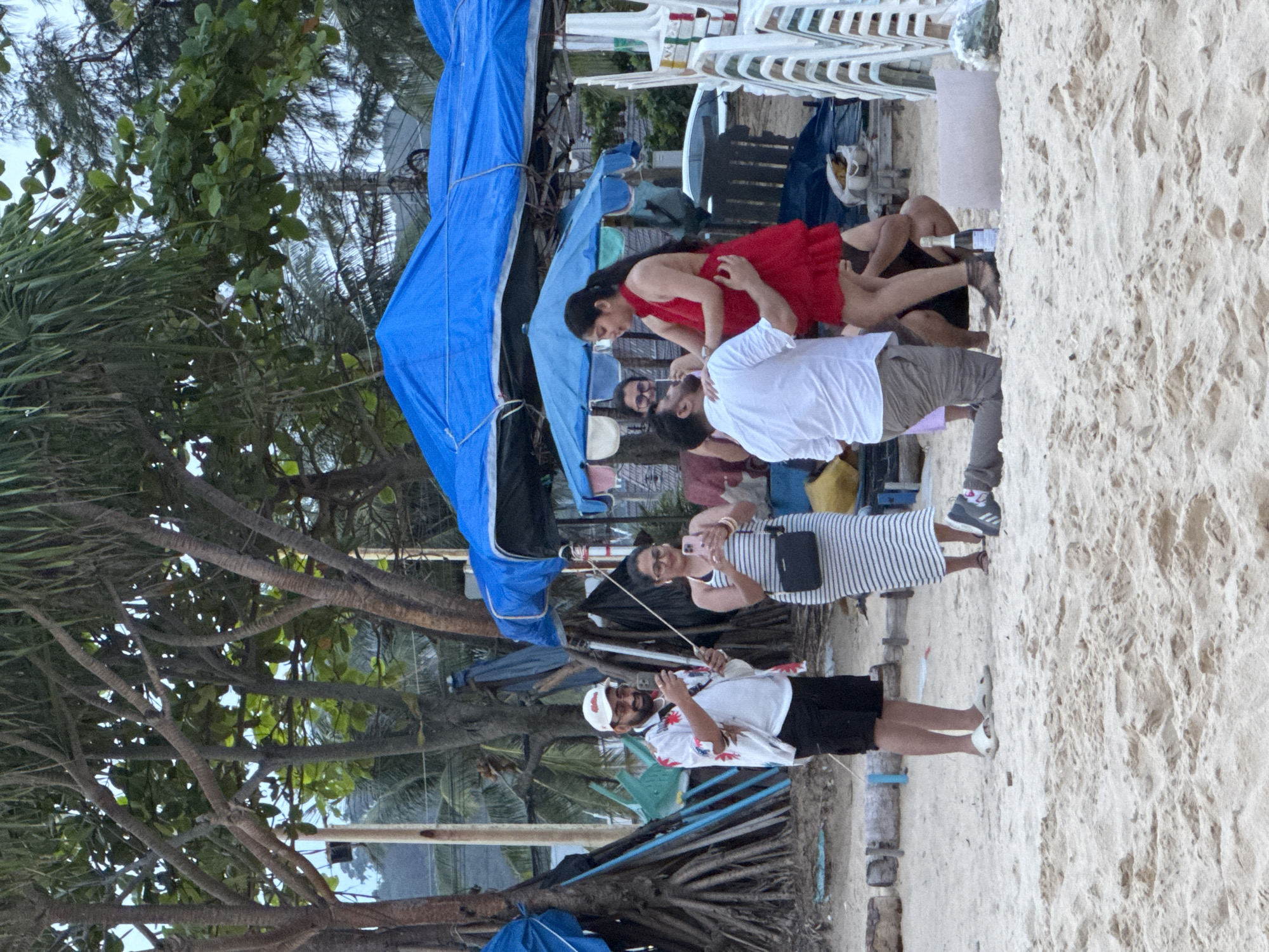 Marriage proposal and beach life at Karon, Phuket