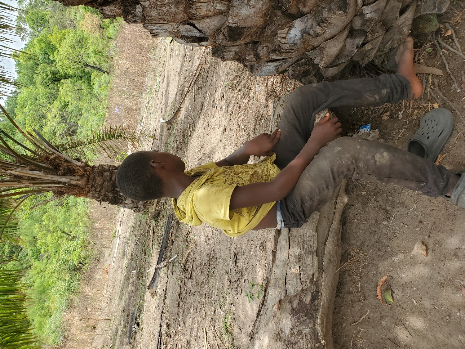 Children's daily life documented in Mararaba, Nigeria community