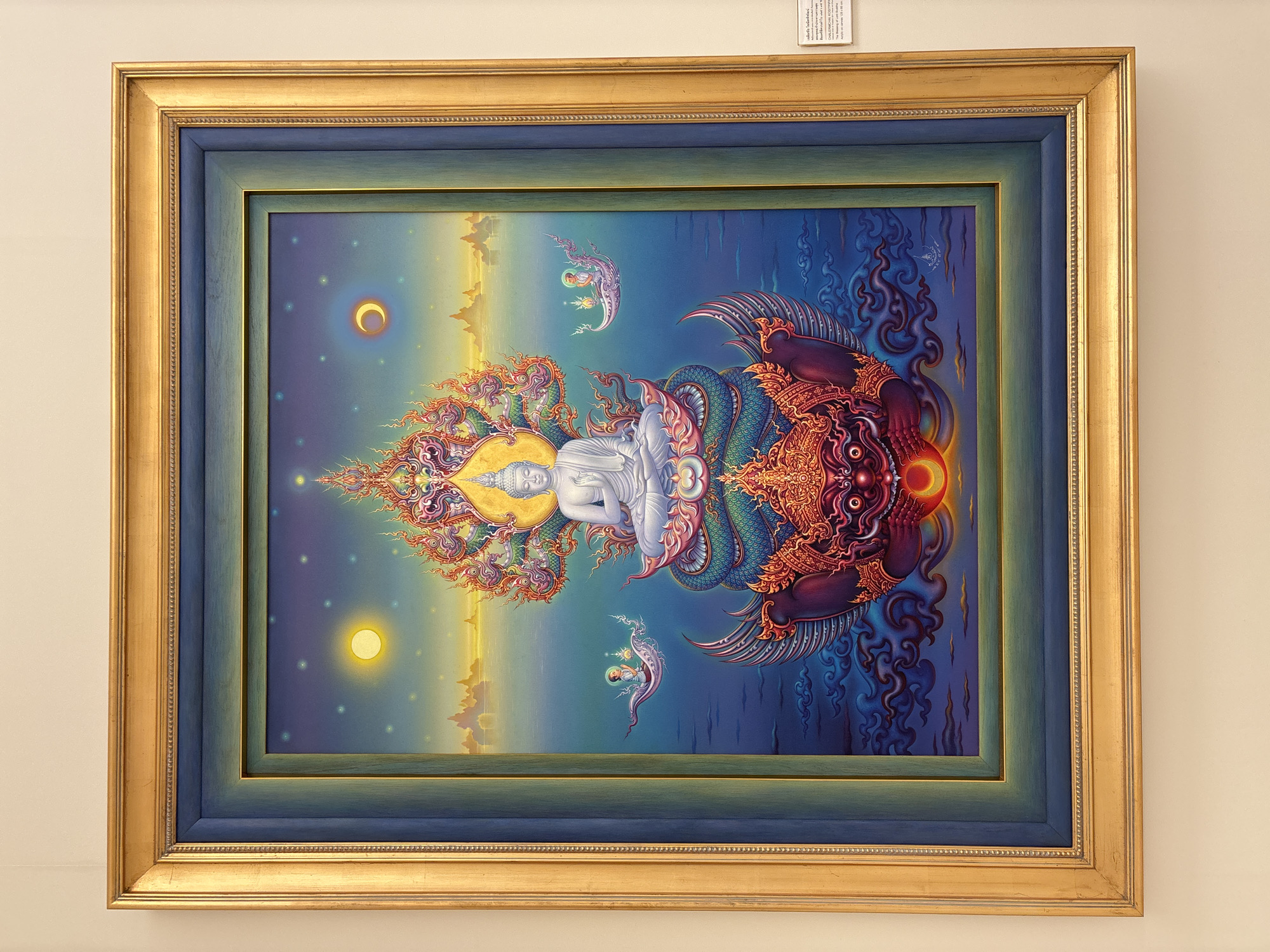 Early morning art museum visit in Bangkok captures diverse cultural exhibits