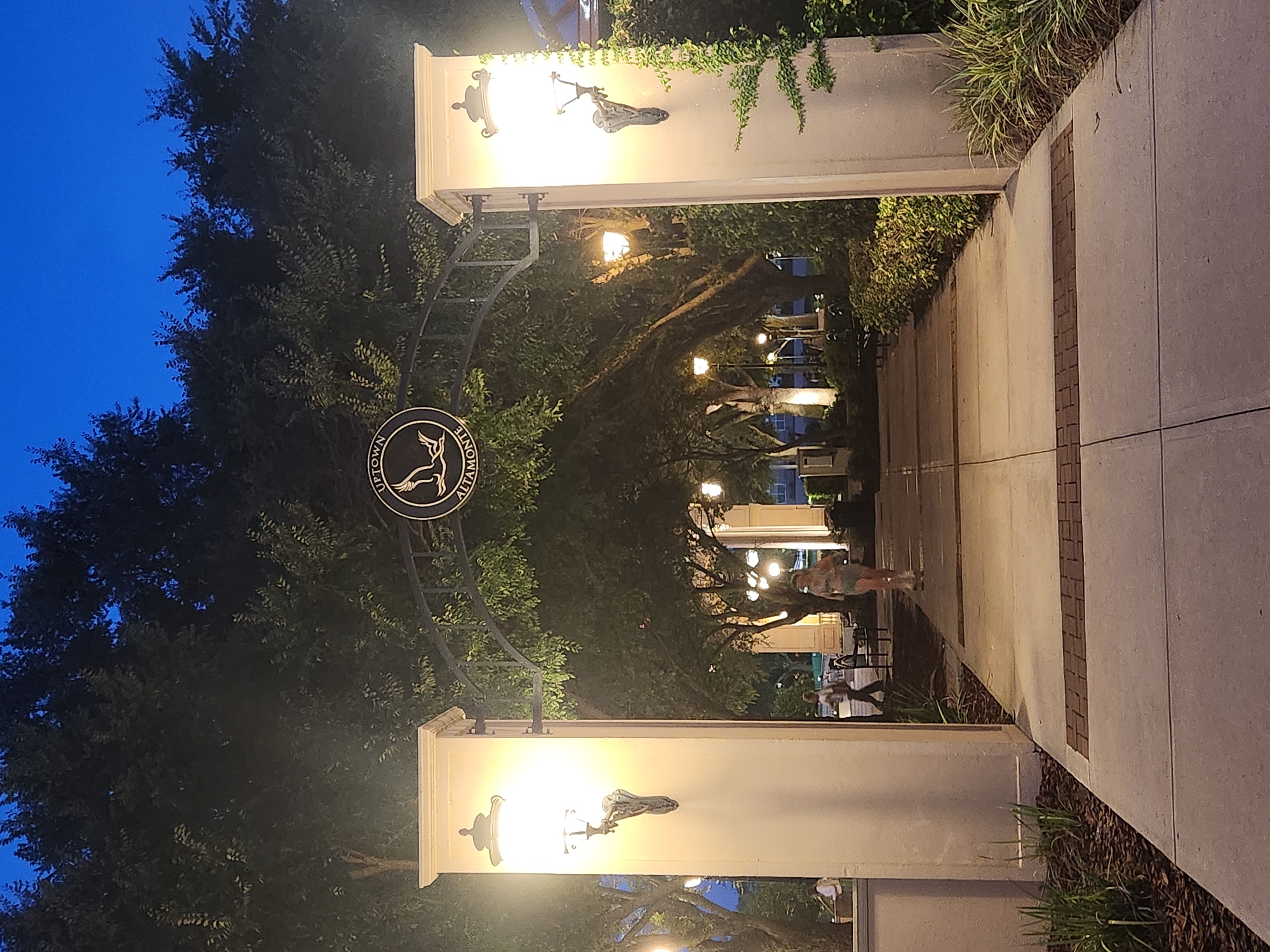 Cranes Roost Park at dusk, Altamonte Springs