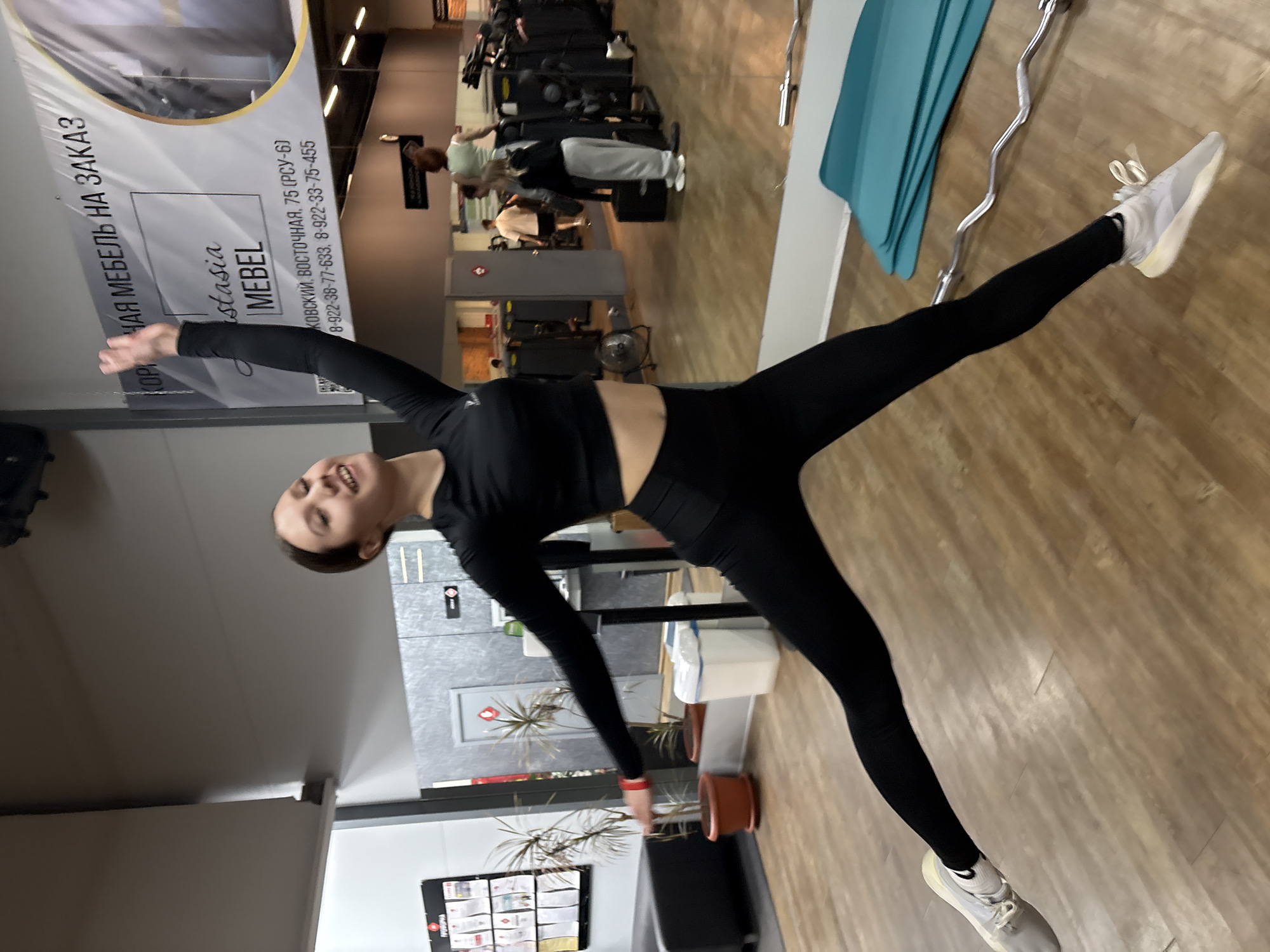 Workout session documented at Chaikovsky gym facility
