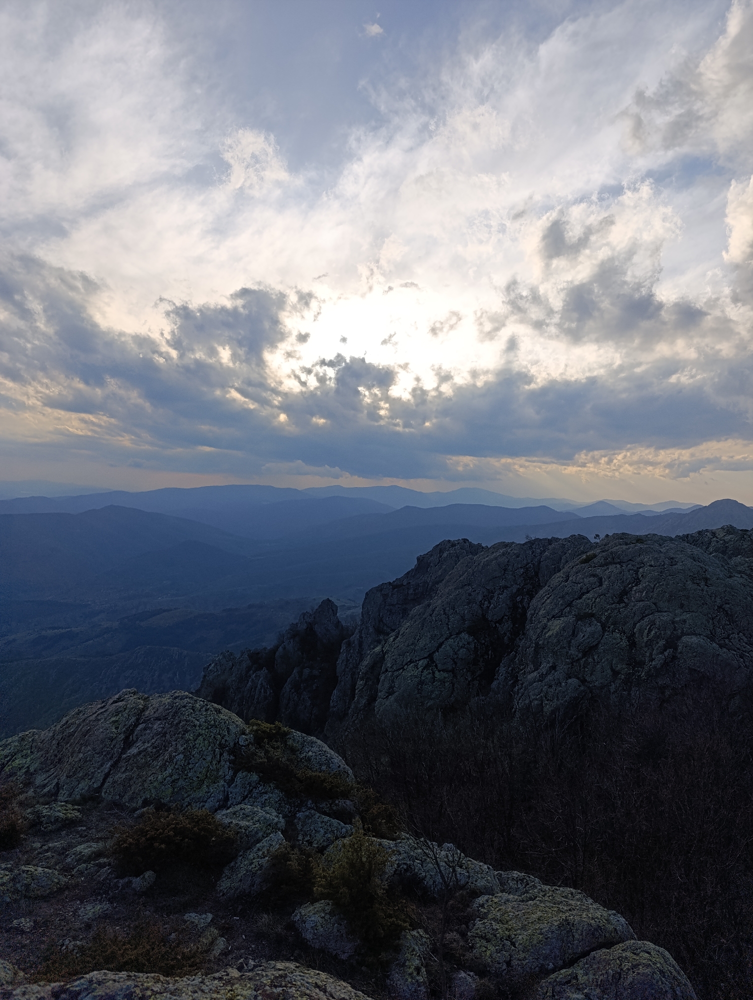 Mountain landscape and telecom tower documented in Ichera, Bulgaria