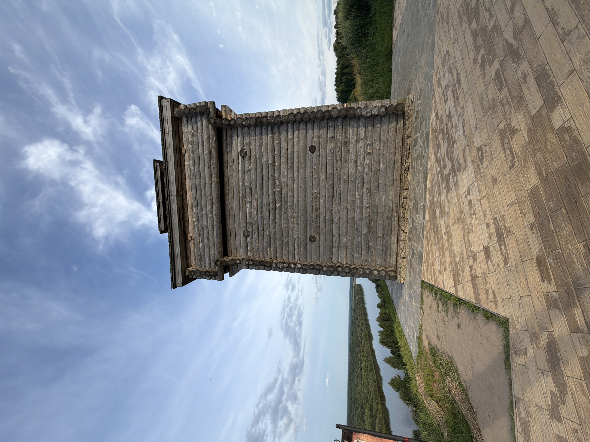 A summer afternoon in Cherdyn's historic river town