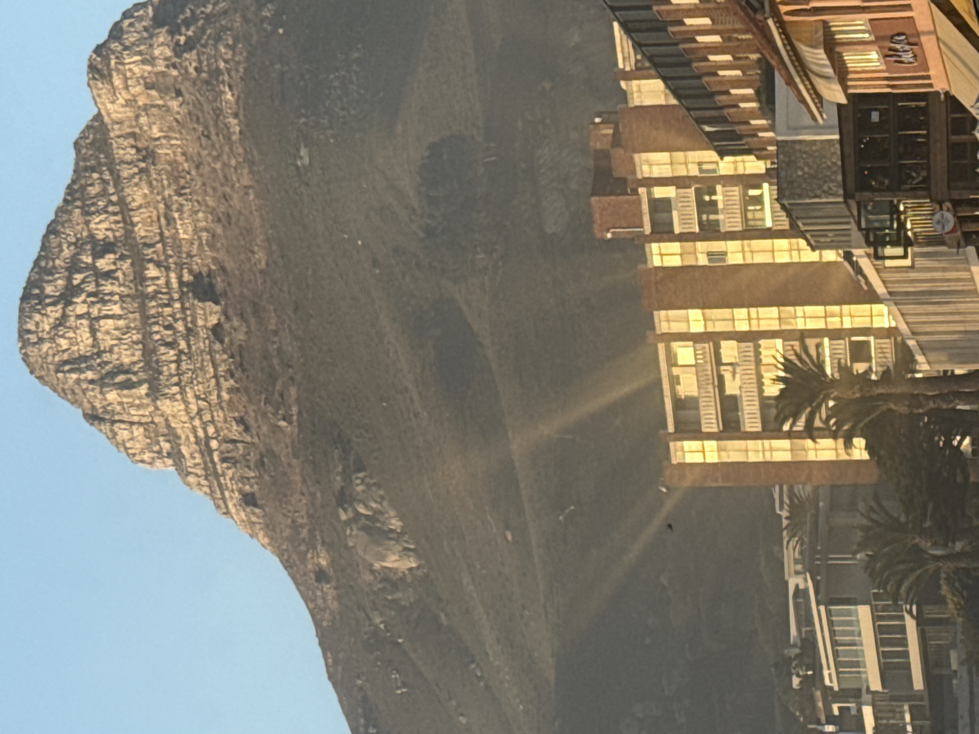 Lion's Head mountain photographed in Cape Town