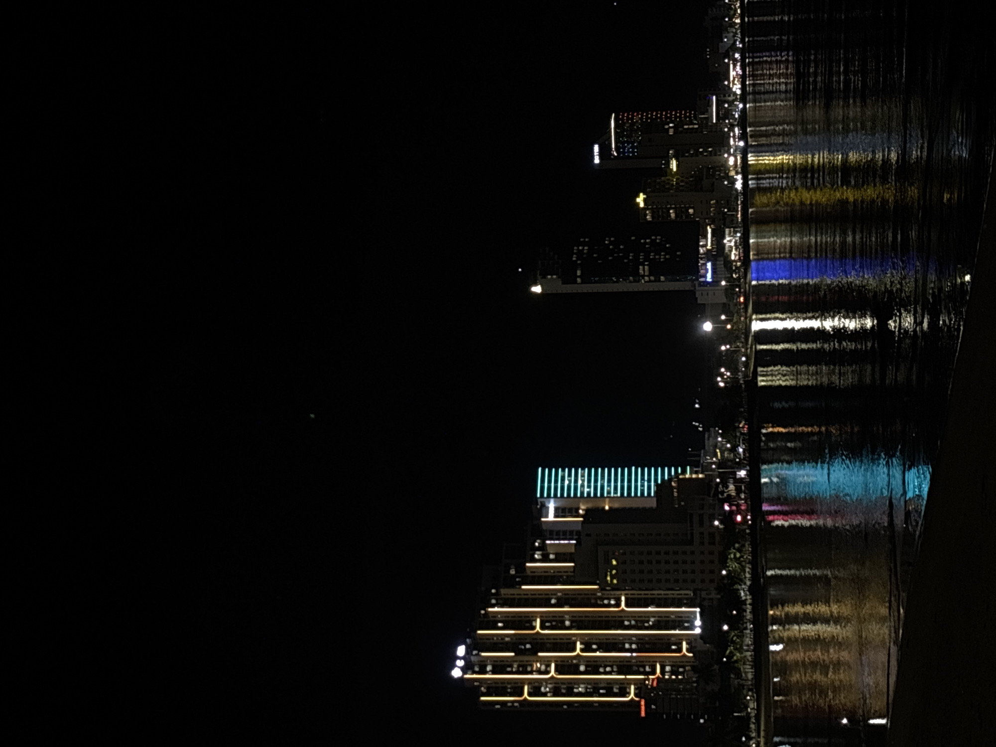Nha Trang beachfront at night, street scenes and coastal views