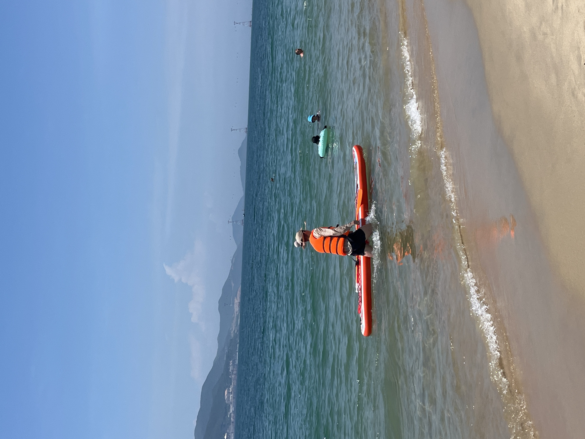Beachside life in Nha Trang on a sunny morning