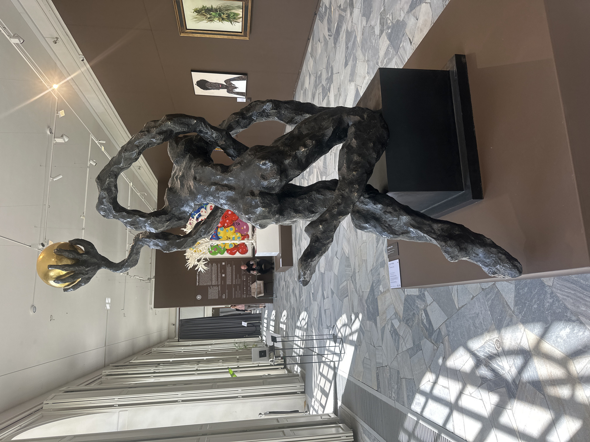 Exploring art and sculpture at Wilanów Palace, Warsaw