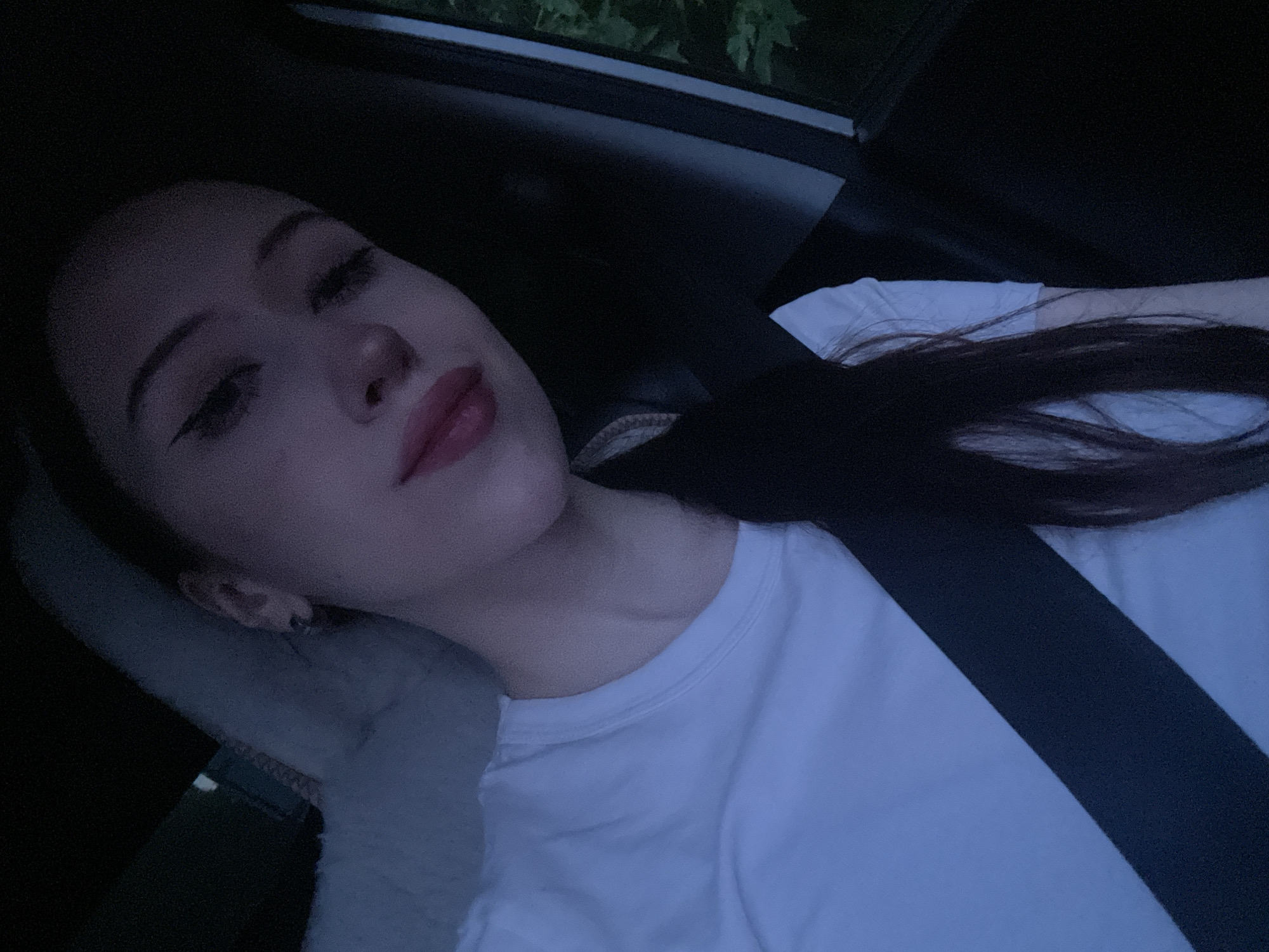Selfies and street views from a car ride through Votkinsk