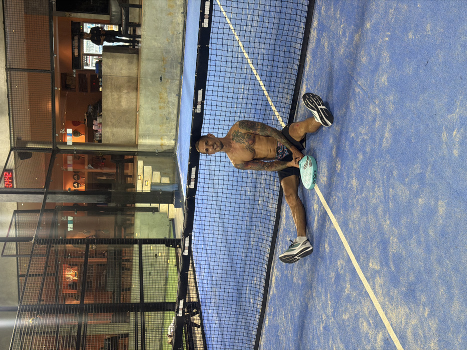 Casual sports activity recorded at Pecatu tennis facility